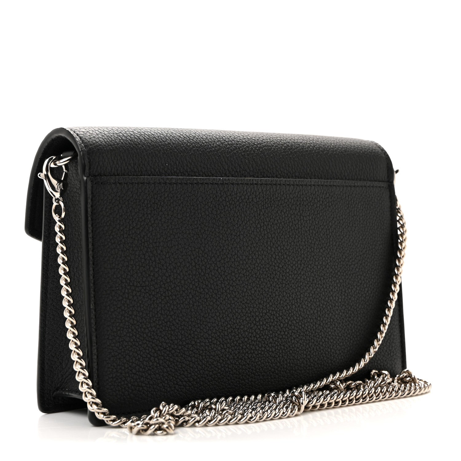 Soft Calfskin My Lockme Chain Pochette Black