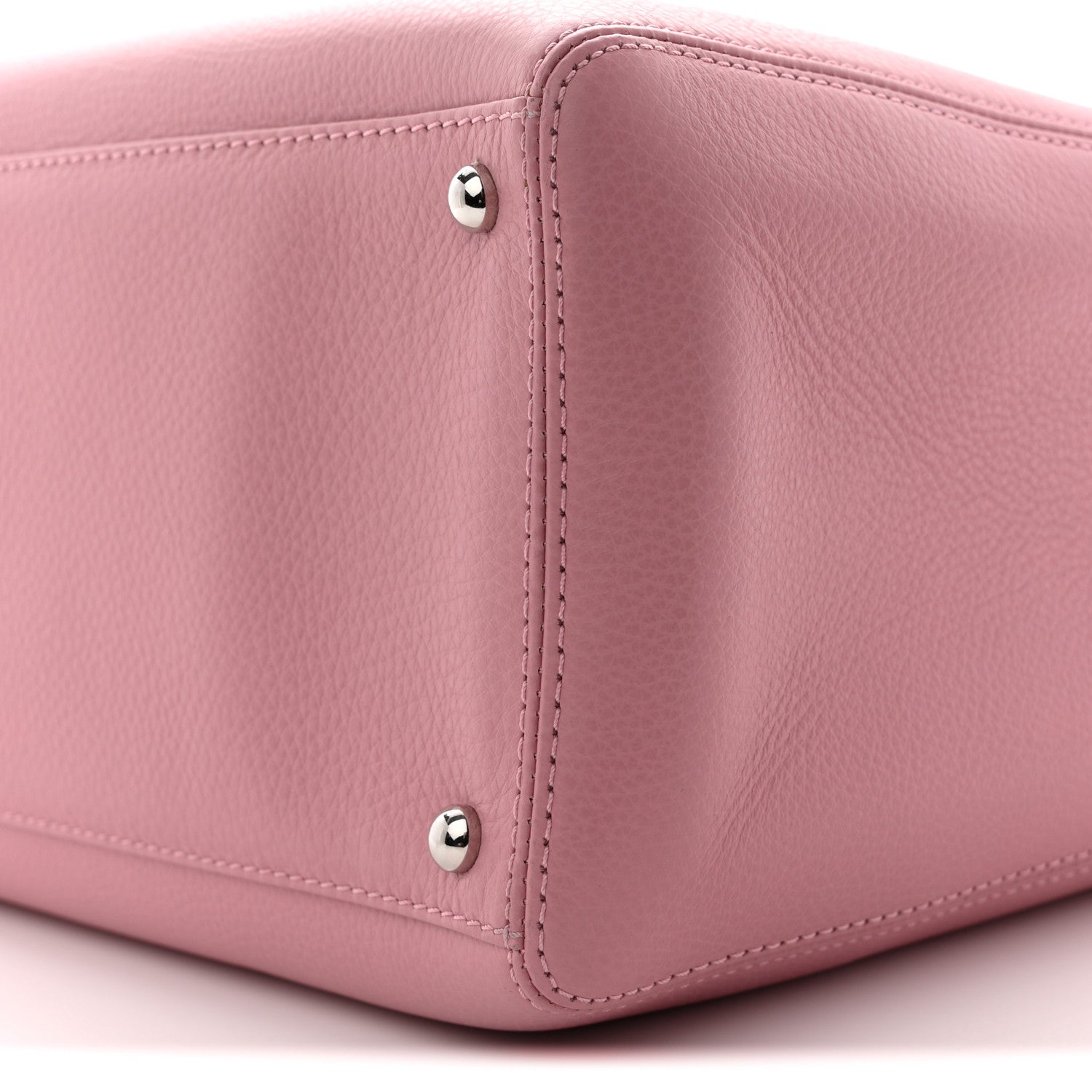 Calfskin Cerf Executive Shopper Pink