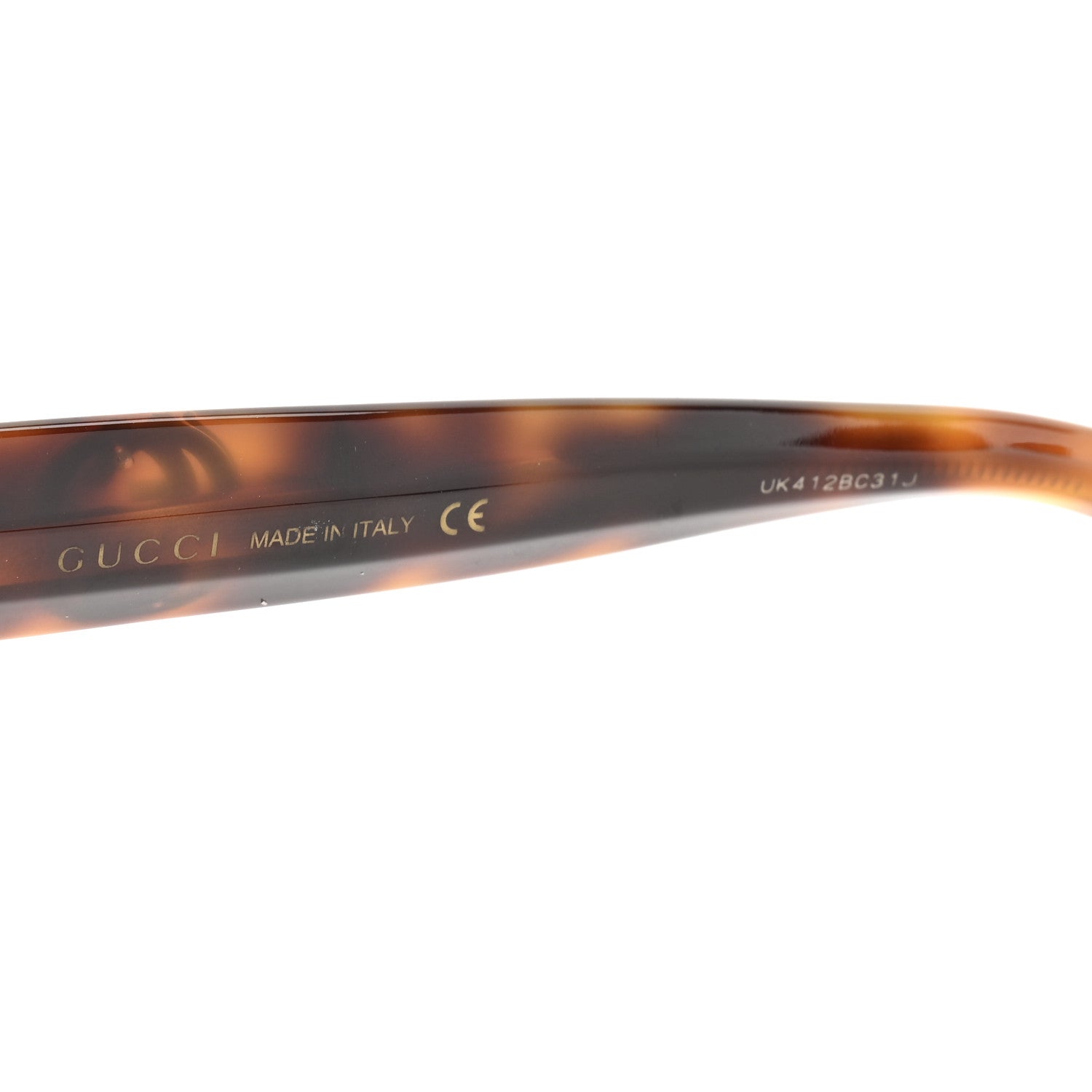 Round Frame Star Sunglasses GG0208S Tortoise