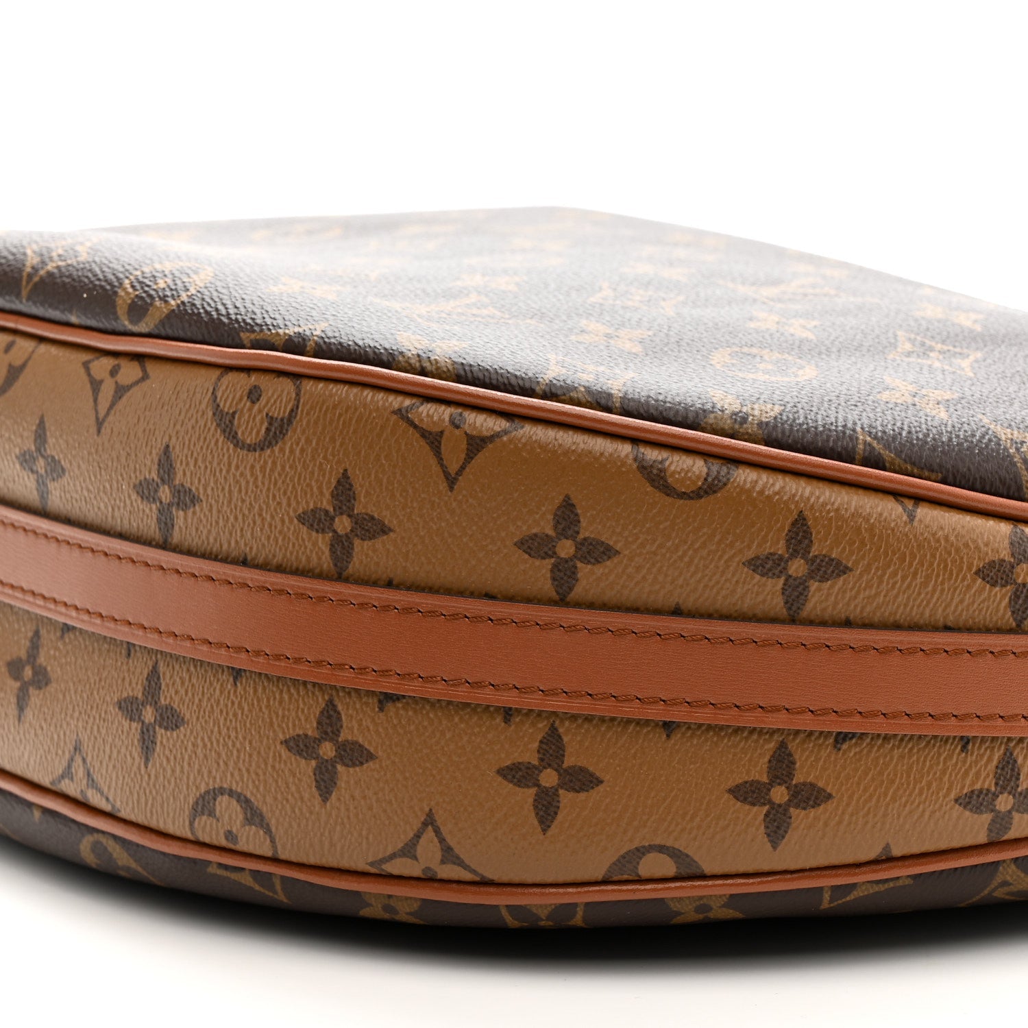 Reverse Monogram Loop Hobo
