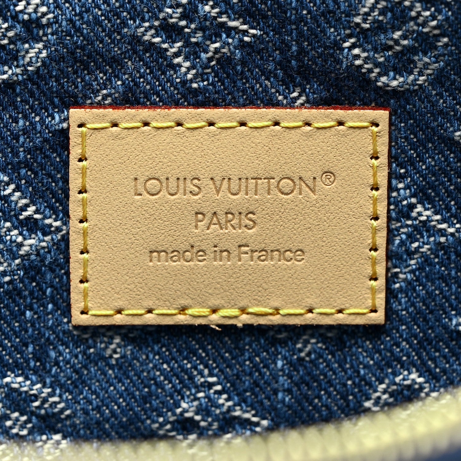 Denim Monogram Jacquard Neverfull MM GM Pochette Blue