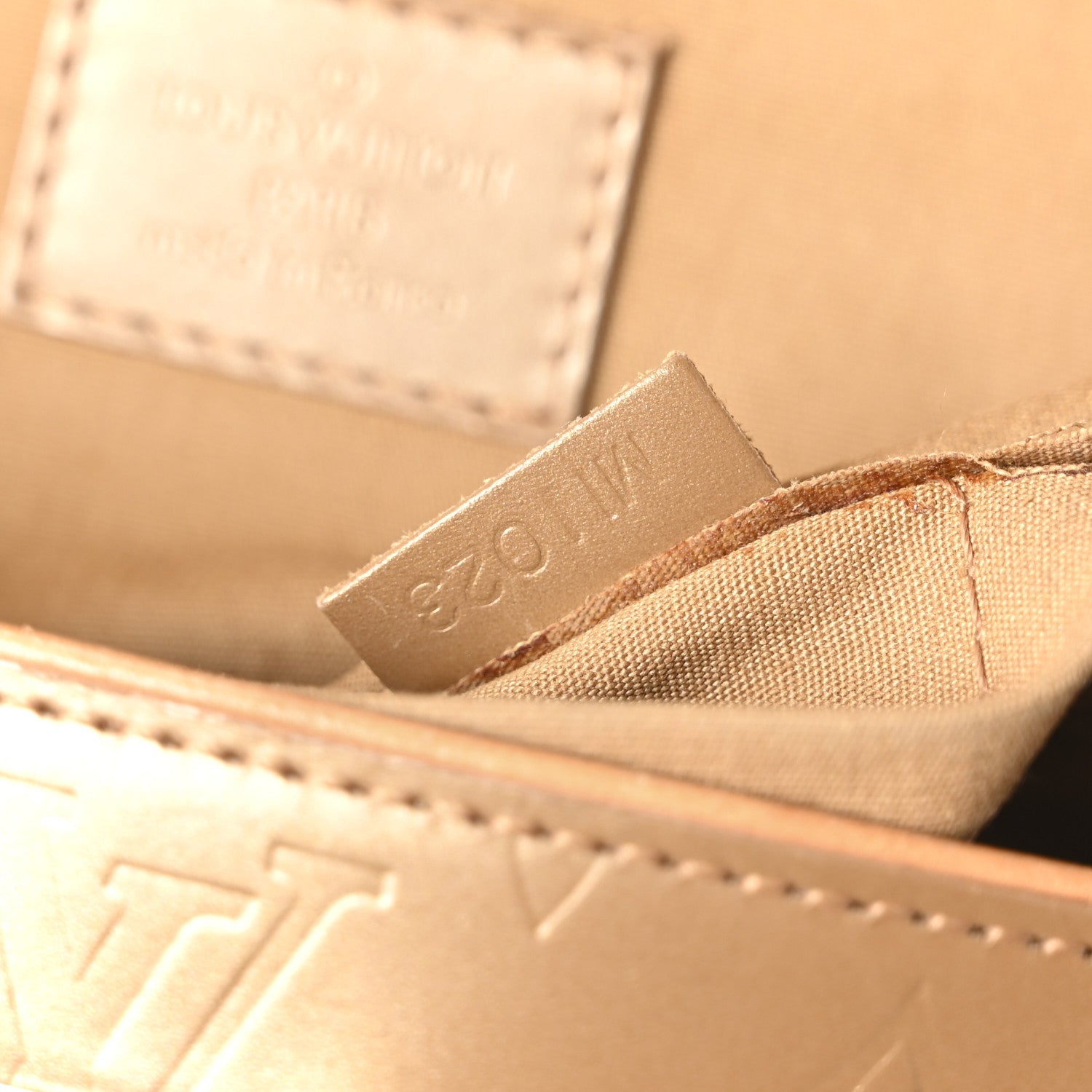 Mat Monogram Webster Street Ambre