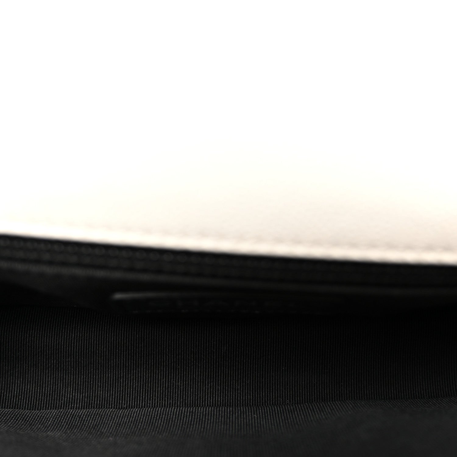 Caviar Quilted My Everything Small Flap White Black