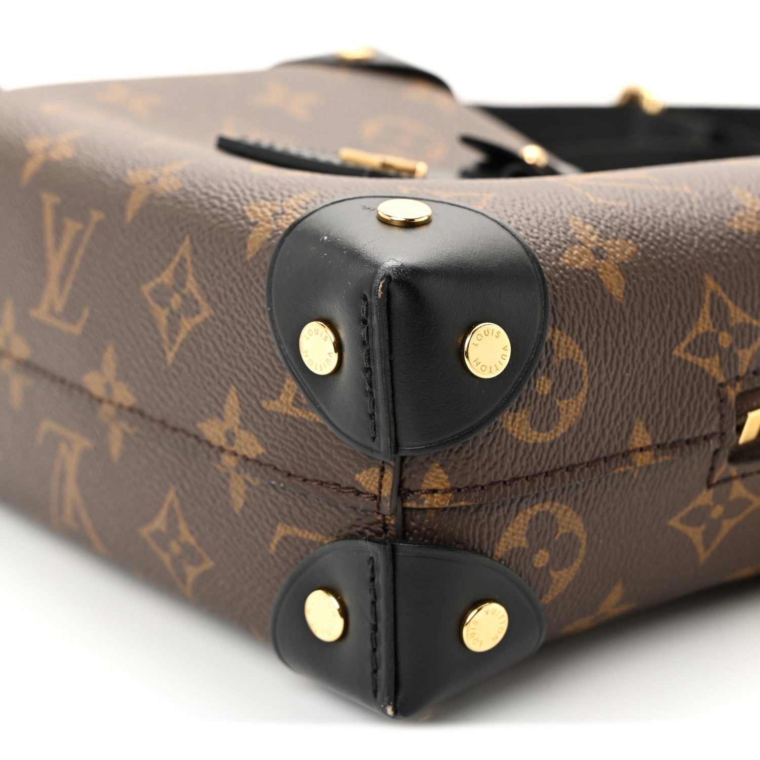 Monogram Petite Malle Souple Black