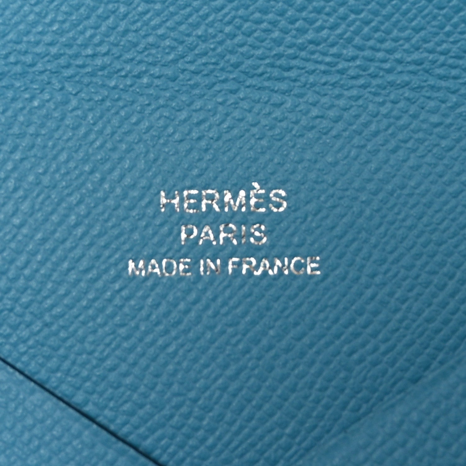 Epsom Calvi Card Case Celeste