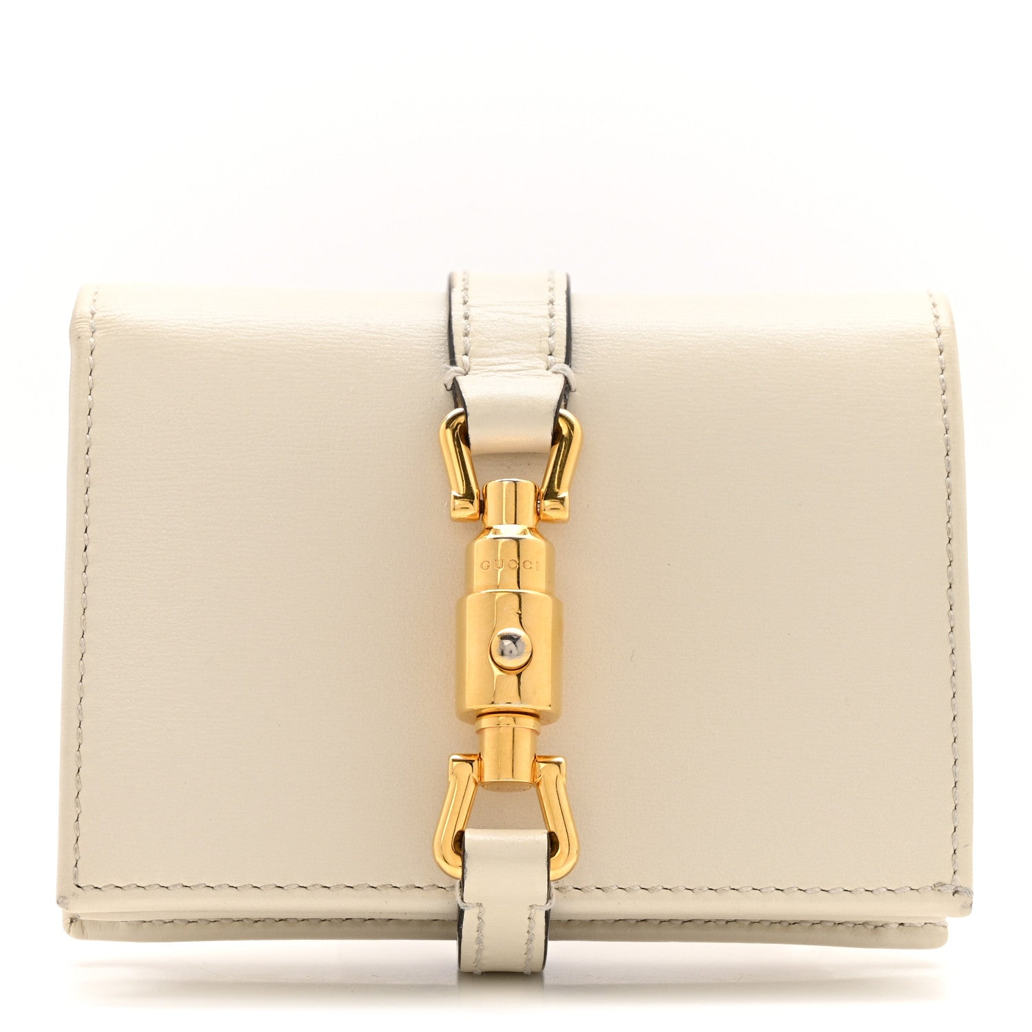 Calfskin Jackie 1961 Card Case Mystic White