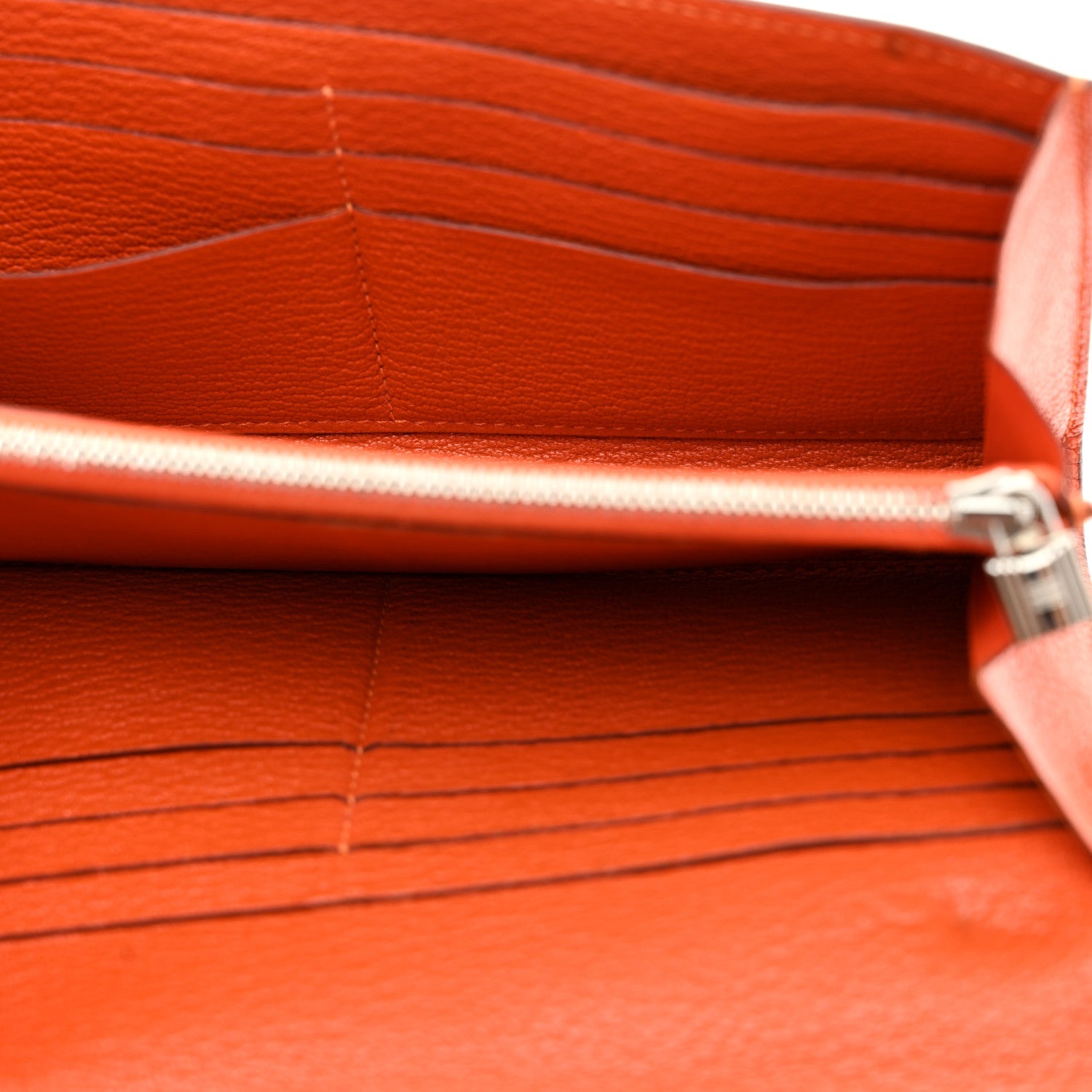 Chevre Mysore Kelly Longue Wallet Feu