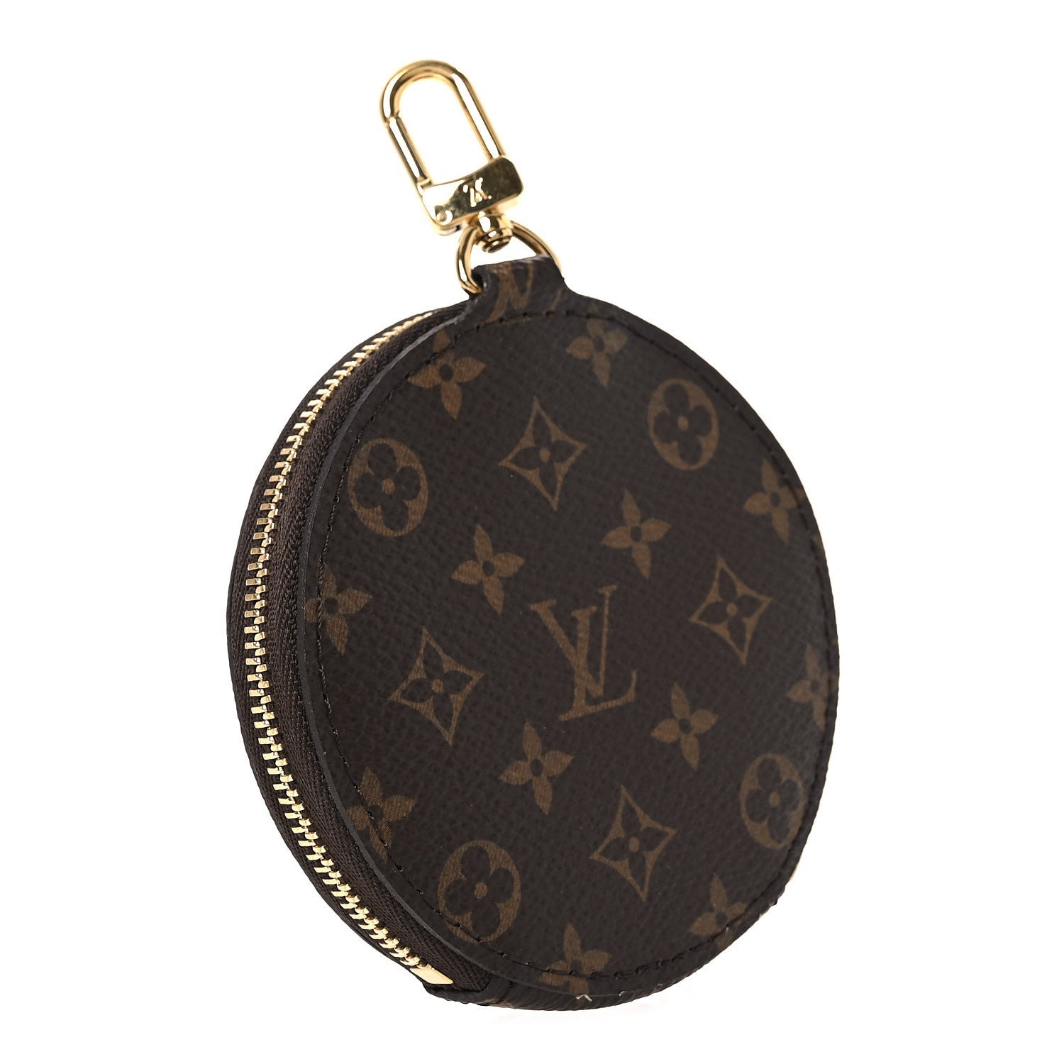 Monogram OnTheGo East West Round Coin Purse Red
