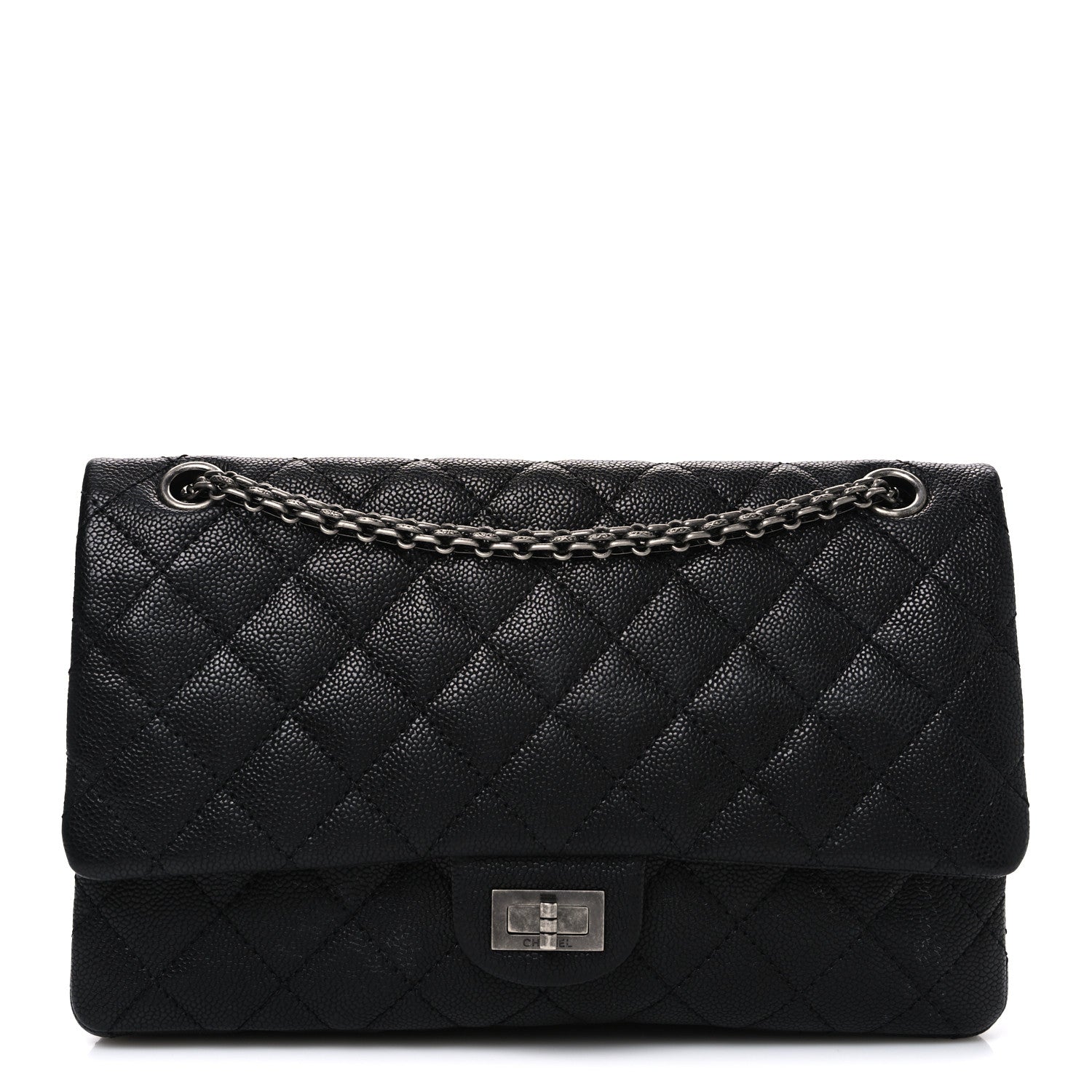 Caviar Quilted 2.55 Reissue 226 Flap Black