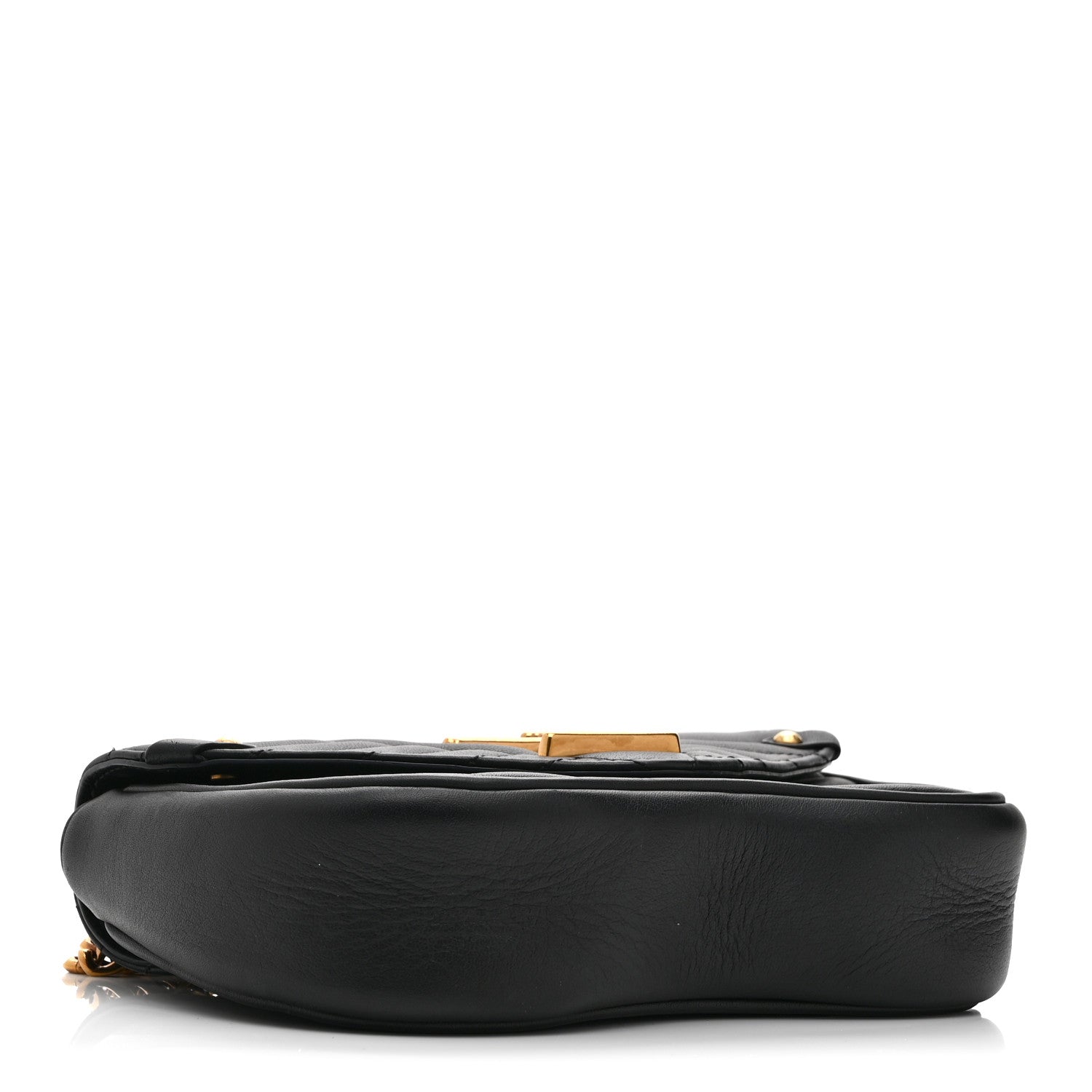 Calfskin New Wave Chain PM Black