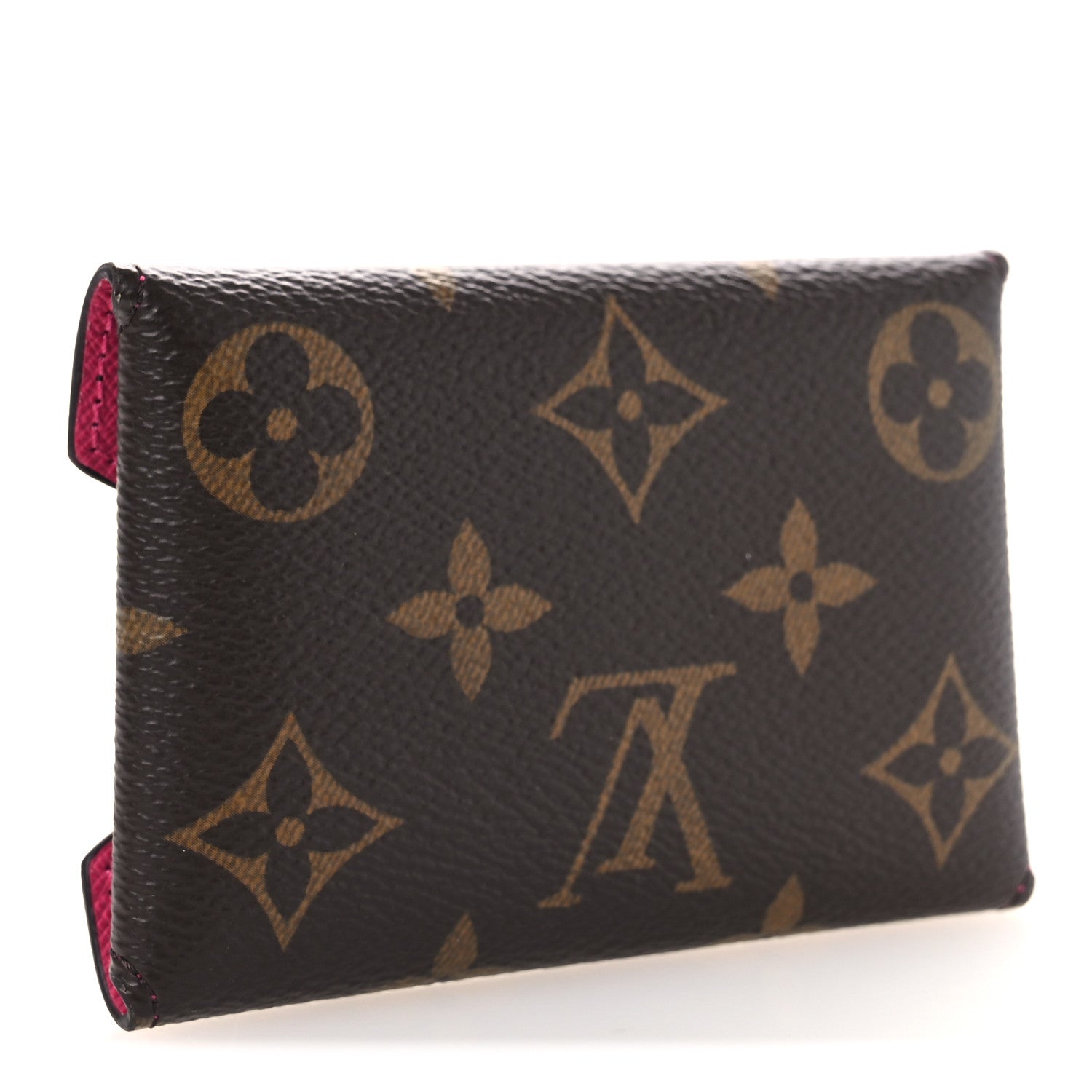 Monogram Small Kirigami Pochette Insert Fuchsia