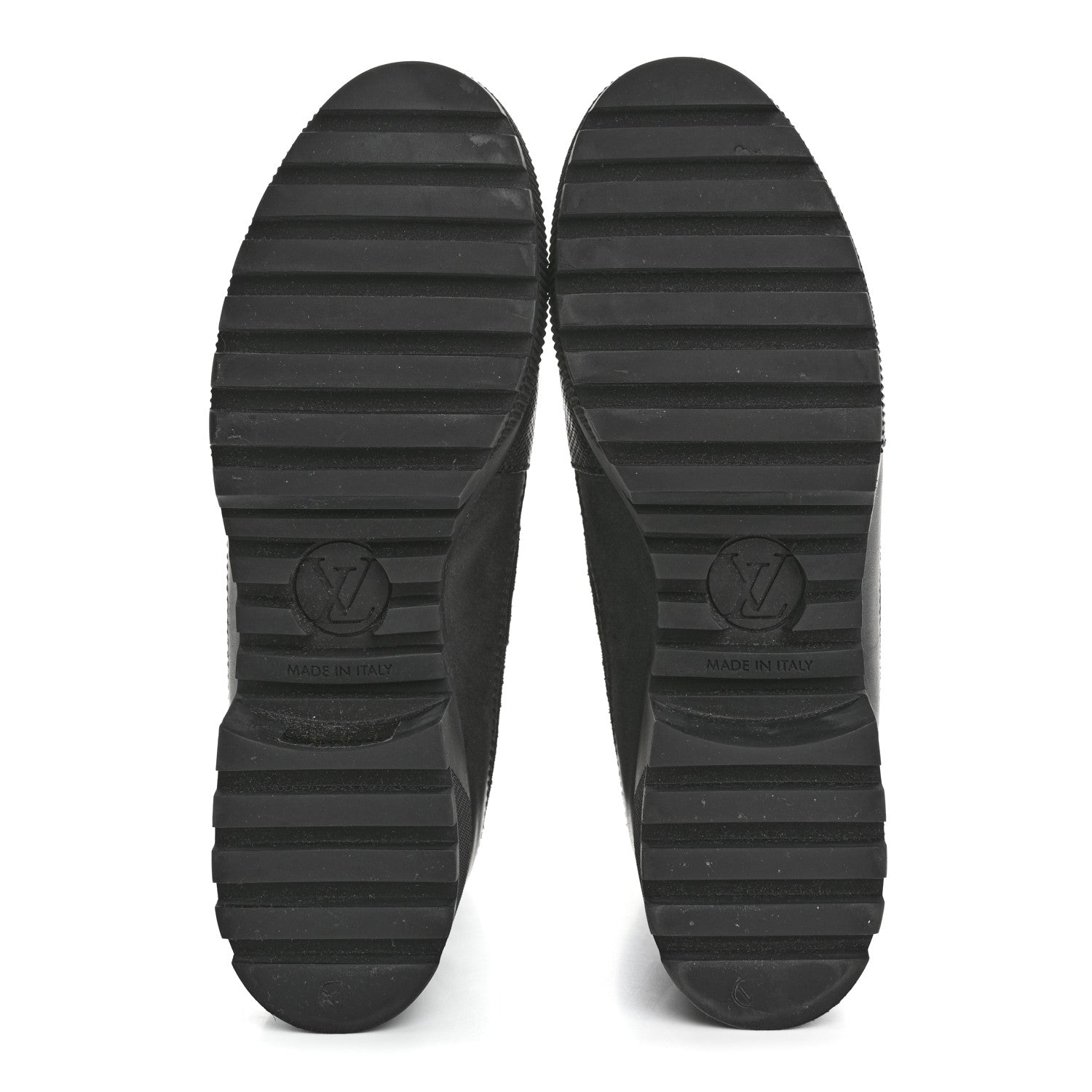 Suede Calfskin Jacquard Since 1854 Laureate Platform Desert Boots 37.5 Black