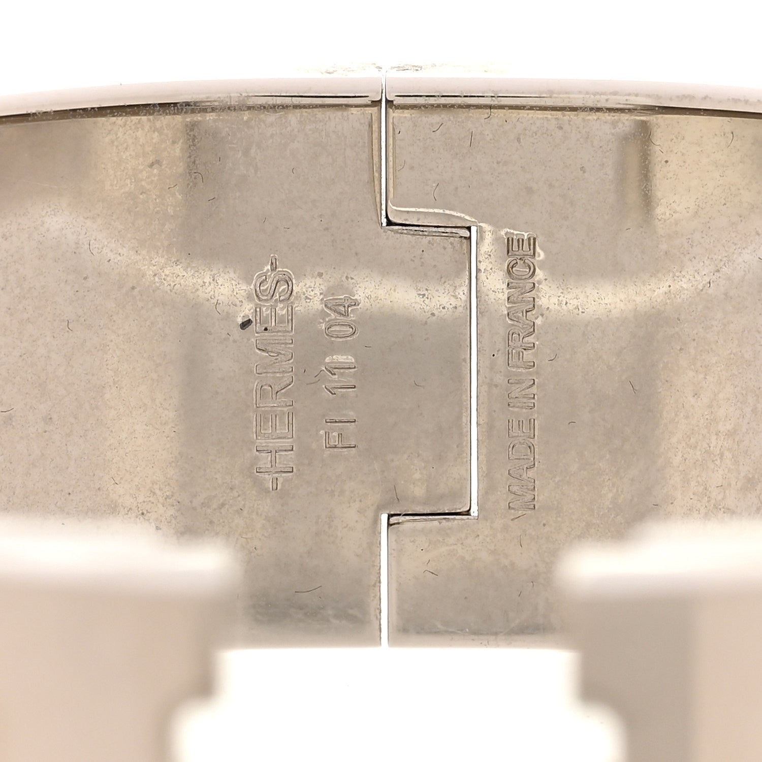 Enamel Wide Clic Clac H Bracelet PM Rose Delirium