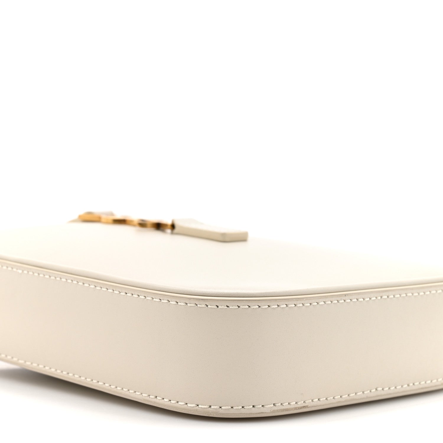 Smooth Calfskin Mini Le 5 A 7 Vertical Hobo Blanc Vintage