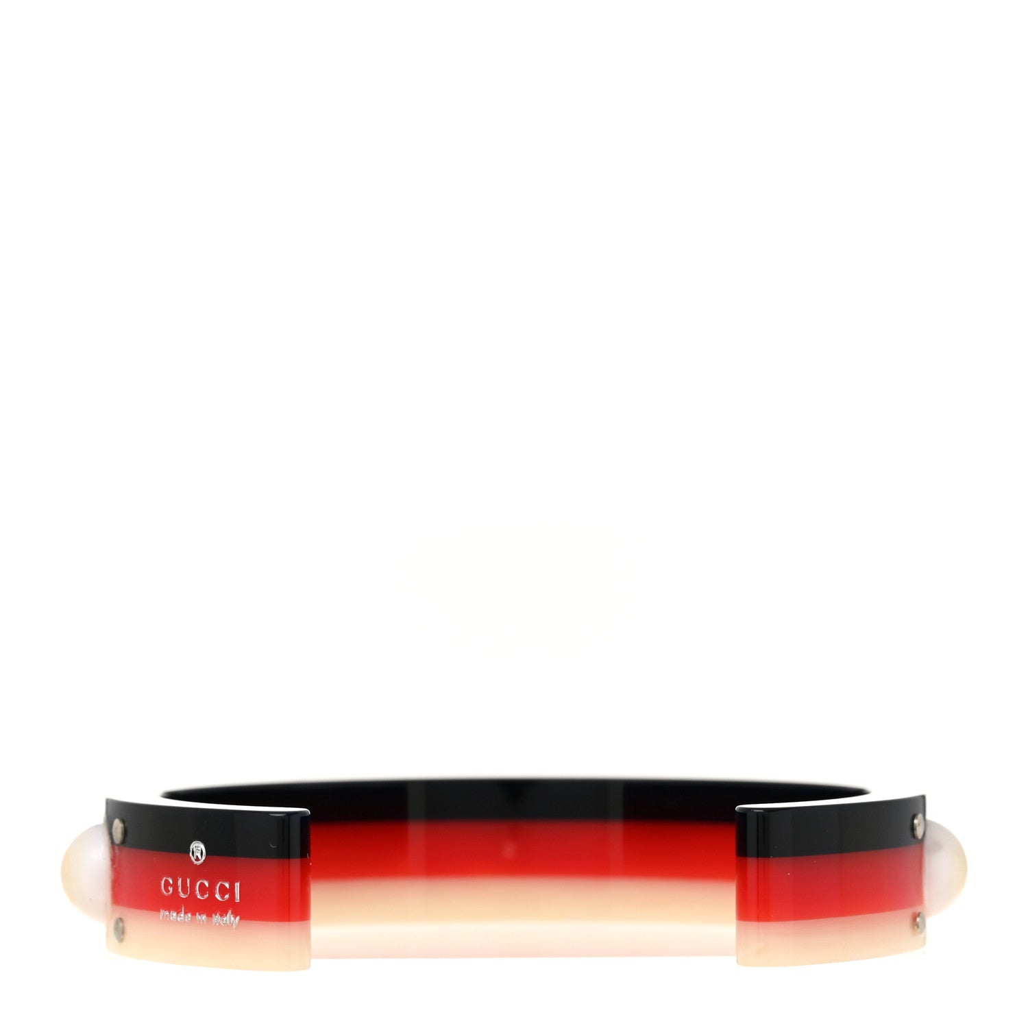 Web Pearl Cuff  Blue Red White