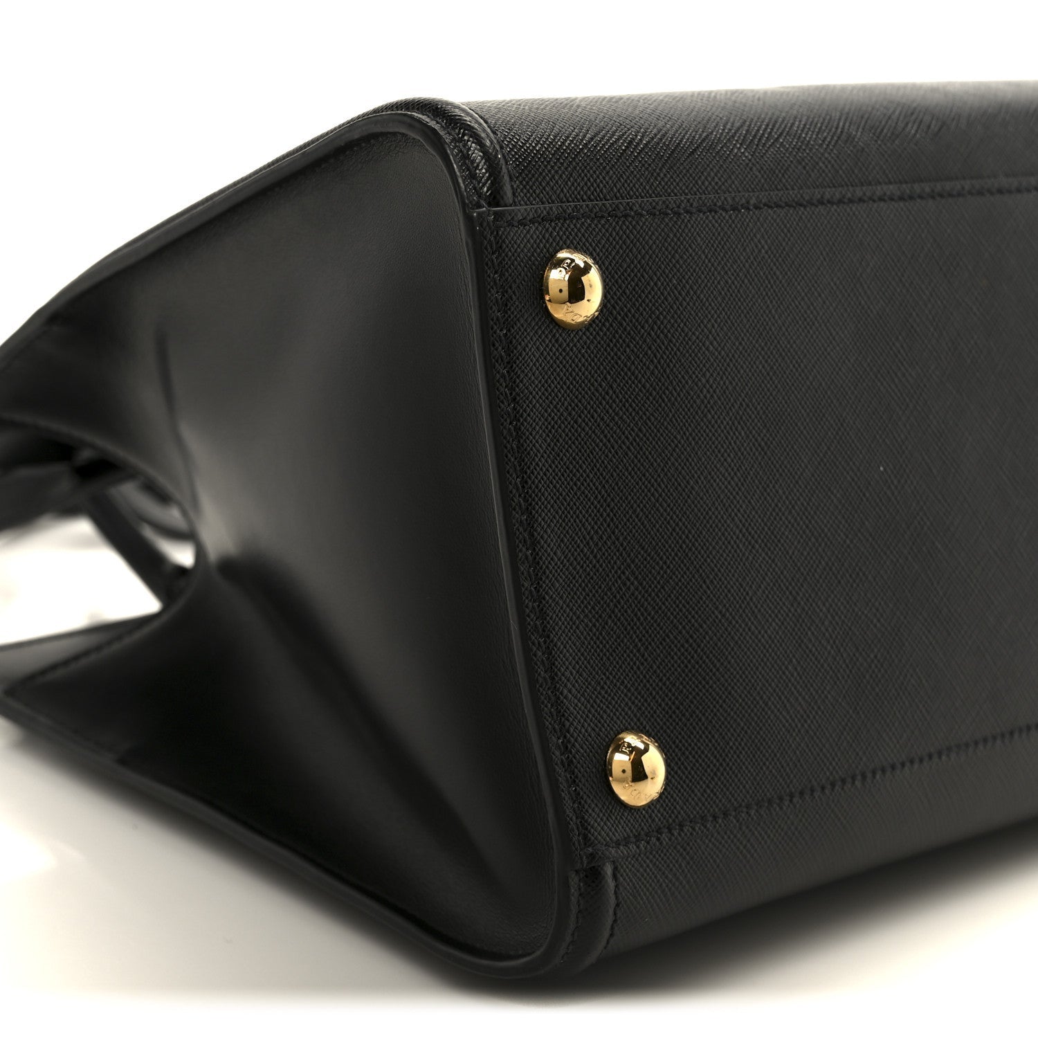 Saffiano Soft Calfskin Tote Black