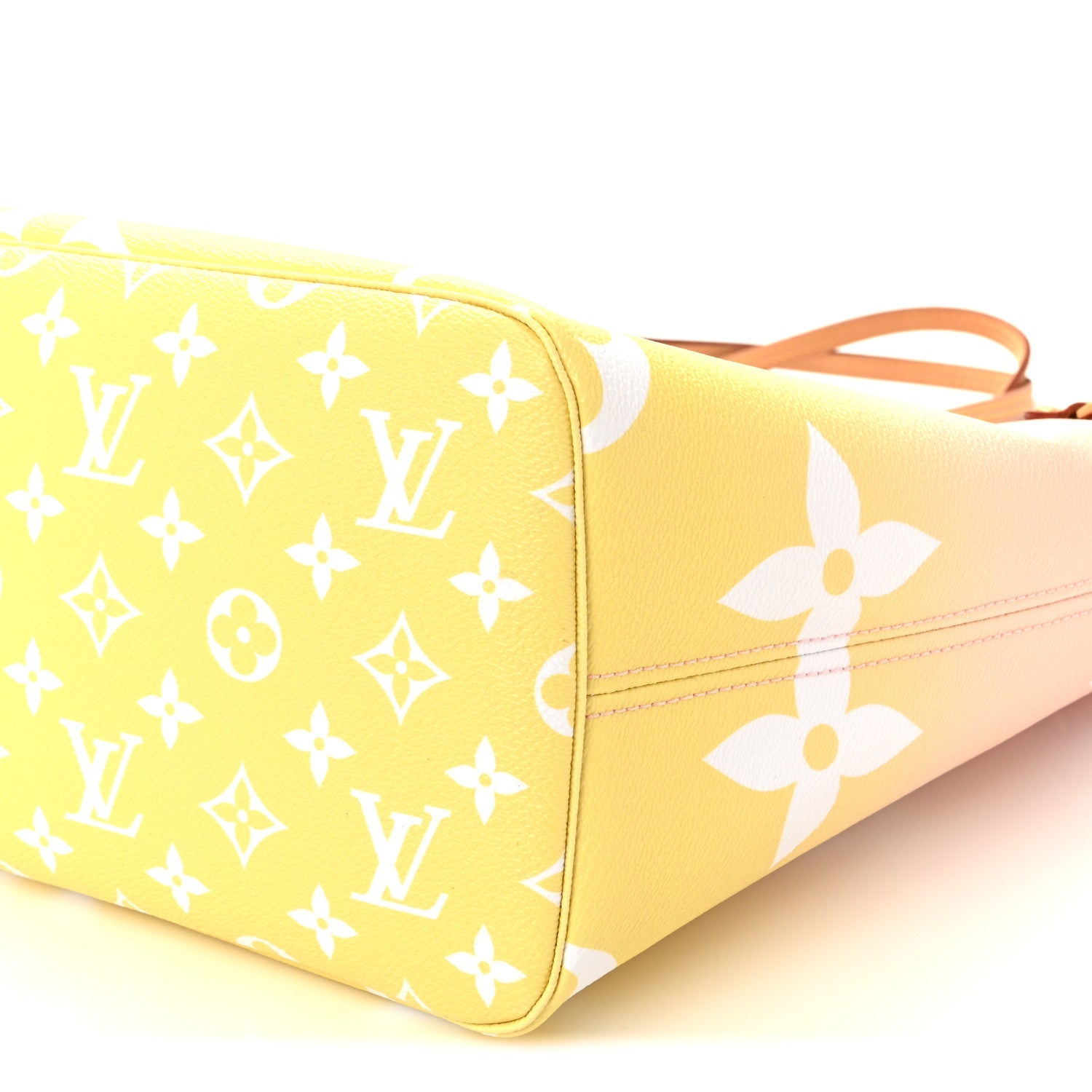 Monogram Giant By The Pool Neverfull MM Light Pink