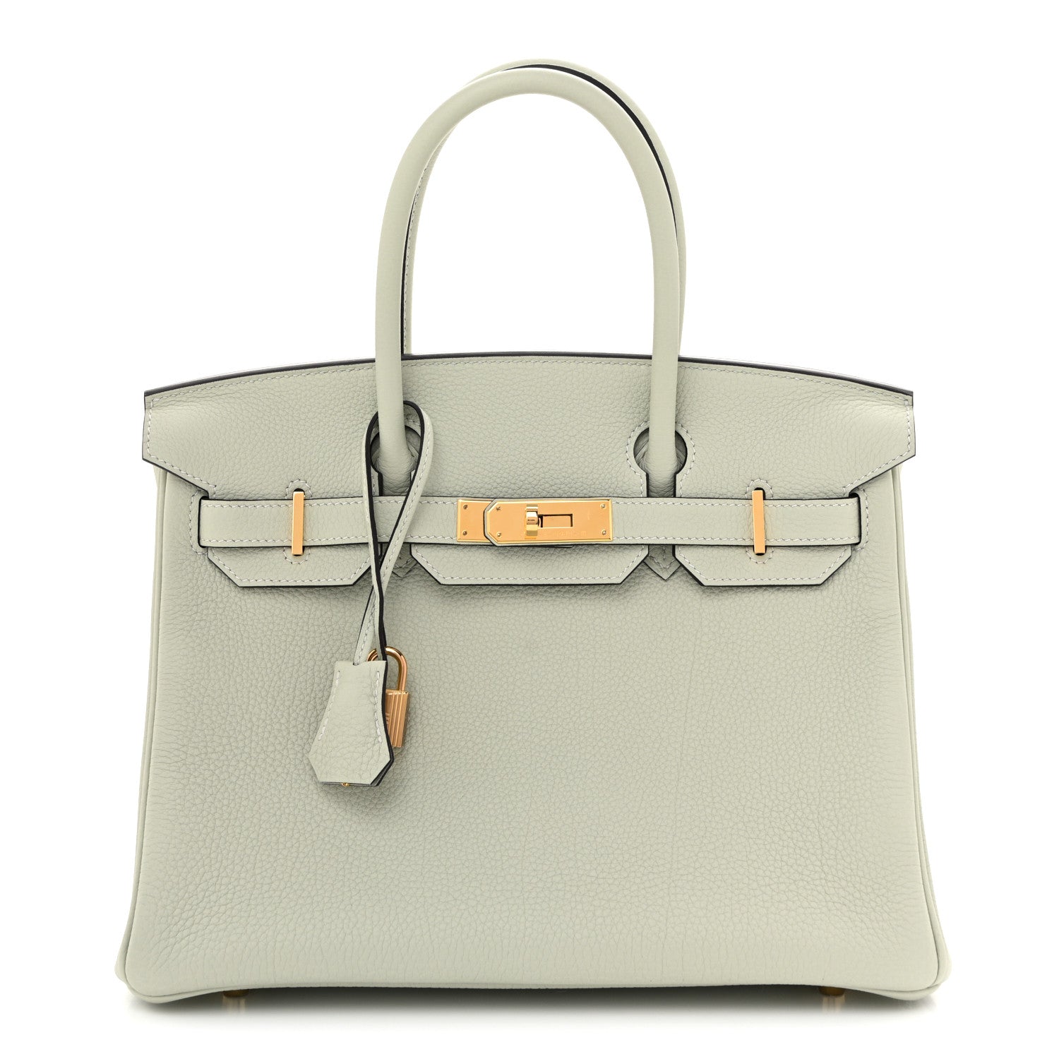 Togo Birkin 30 Gris Neve