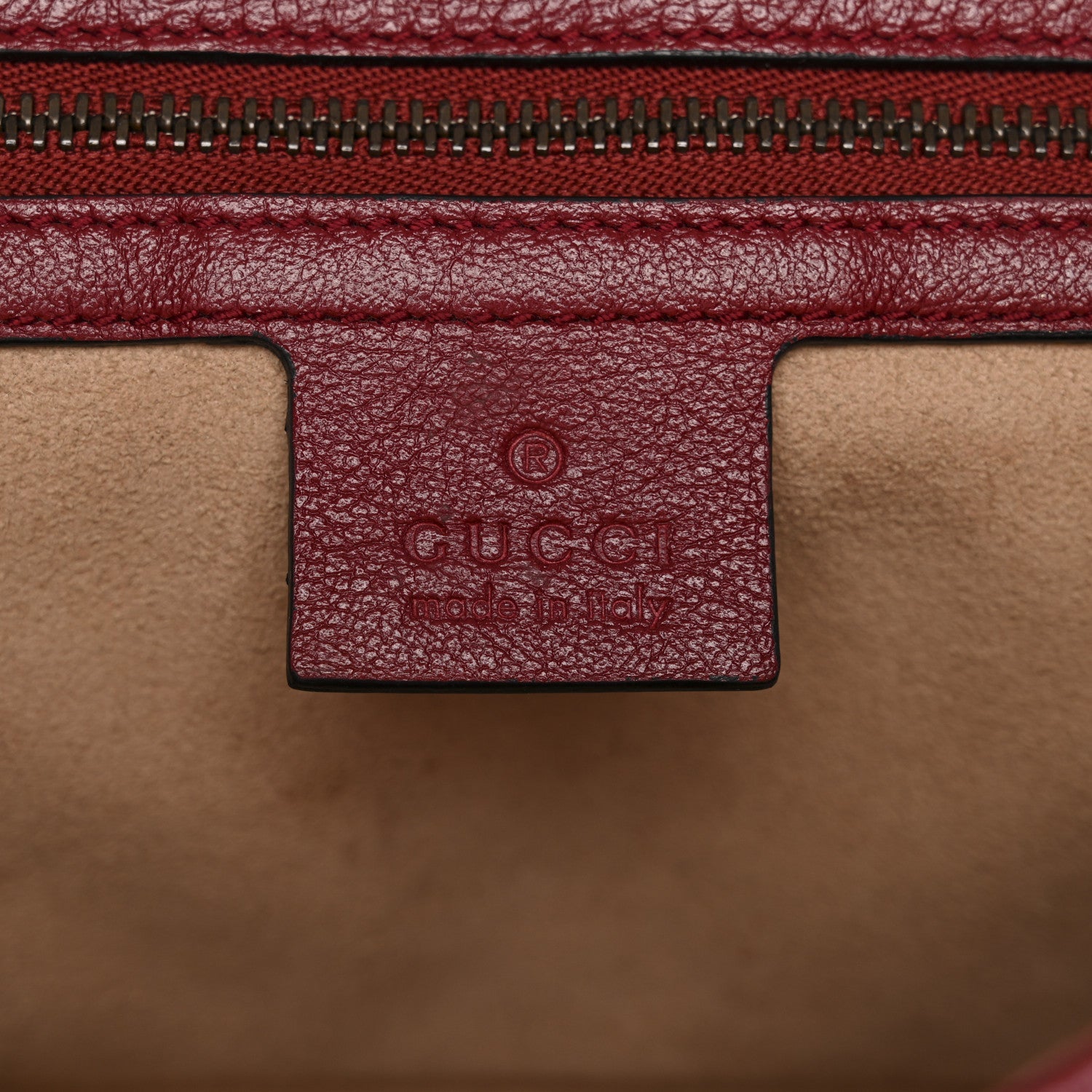 Vintage Effect Calfskin Matelasse Diagonal Small Torchon GG Marmont Shoulder Bag Black Romantic Cherry