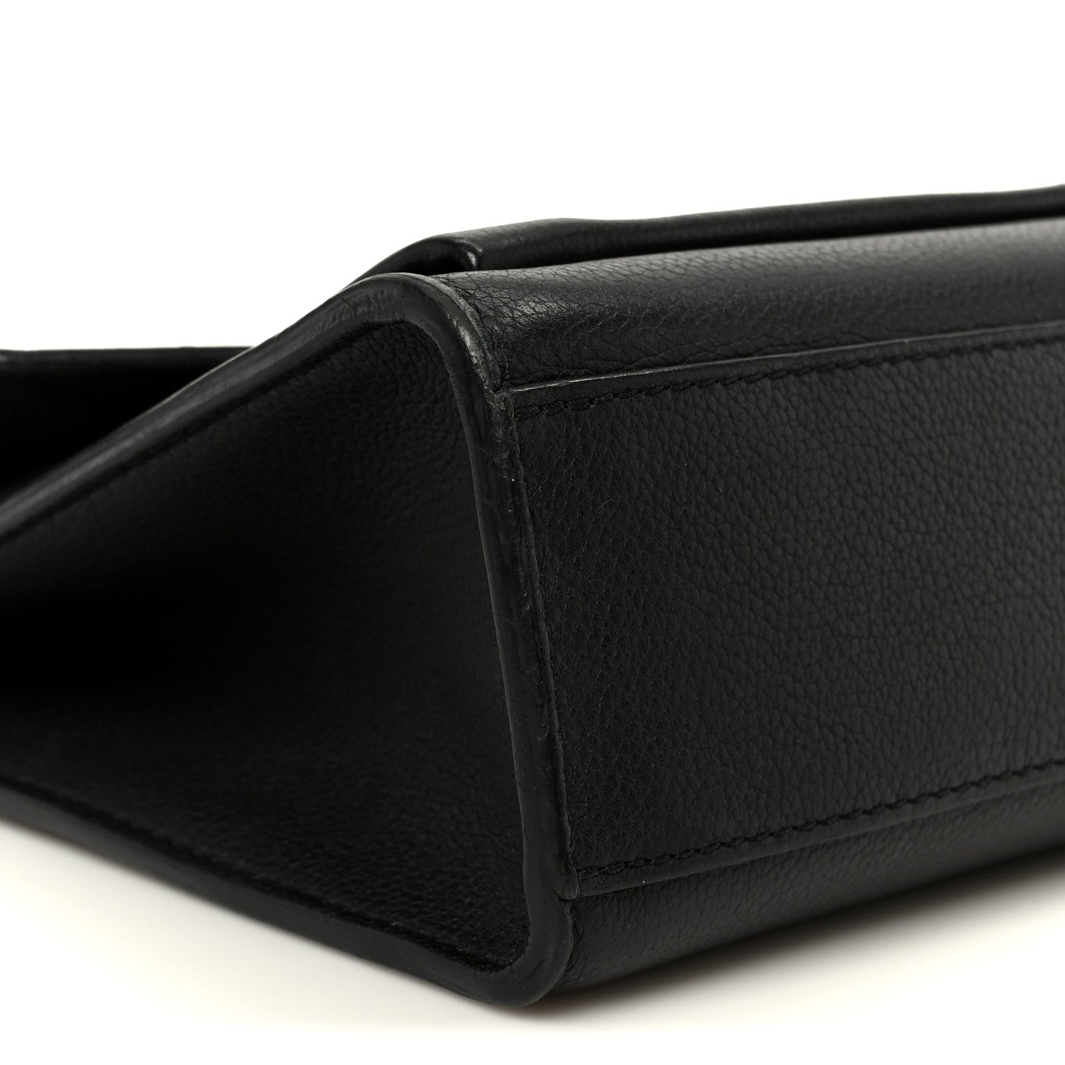 Soft Calfskin My Lockme Chain Bag BB Black