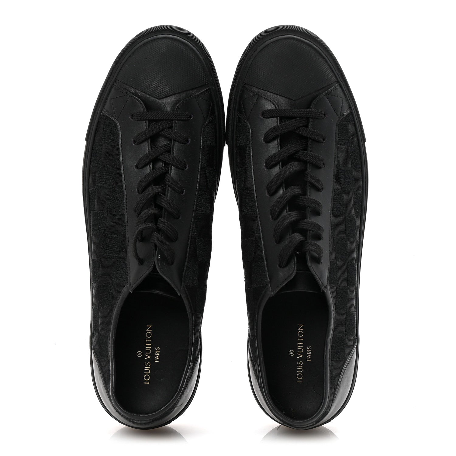Canvas Calfskin Damier Mens Tattoo Sneakers 9