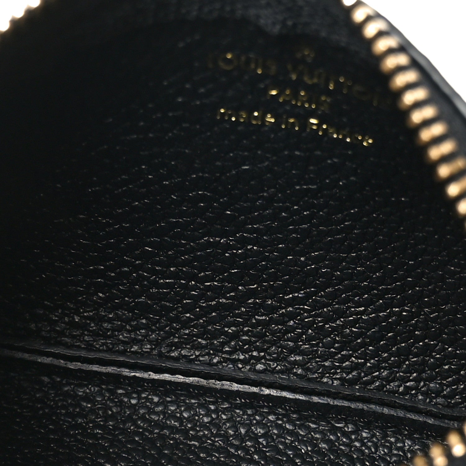 Empreinte Monogram Giant Key Pouch Black Beige