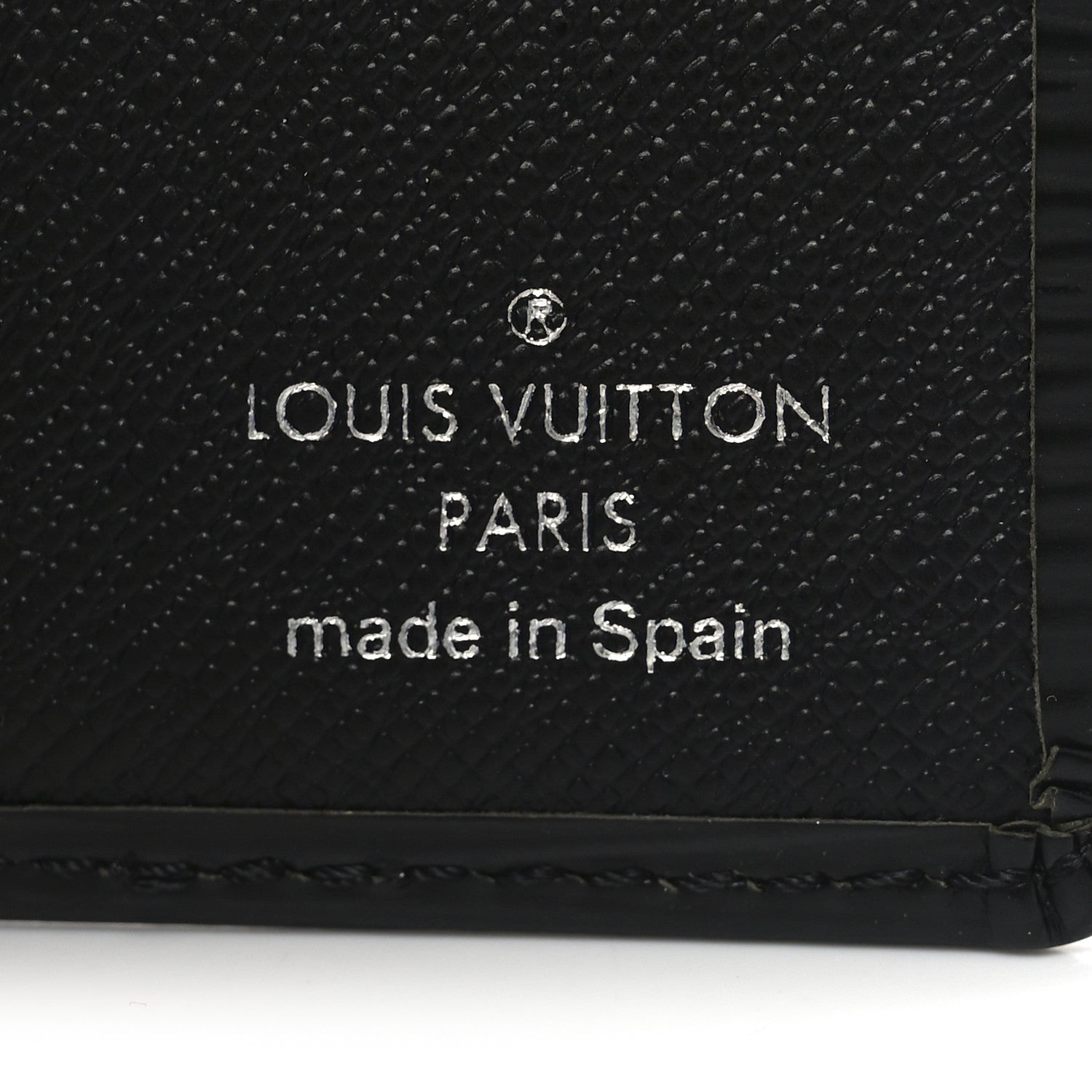 Epi 6 Card Billfold Wallet Black
