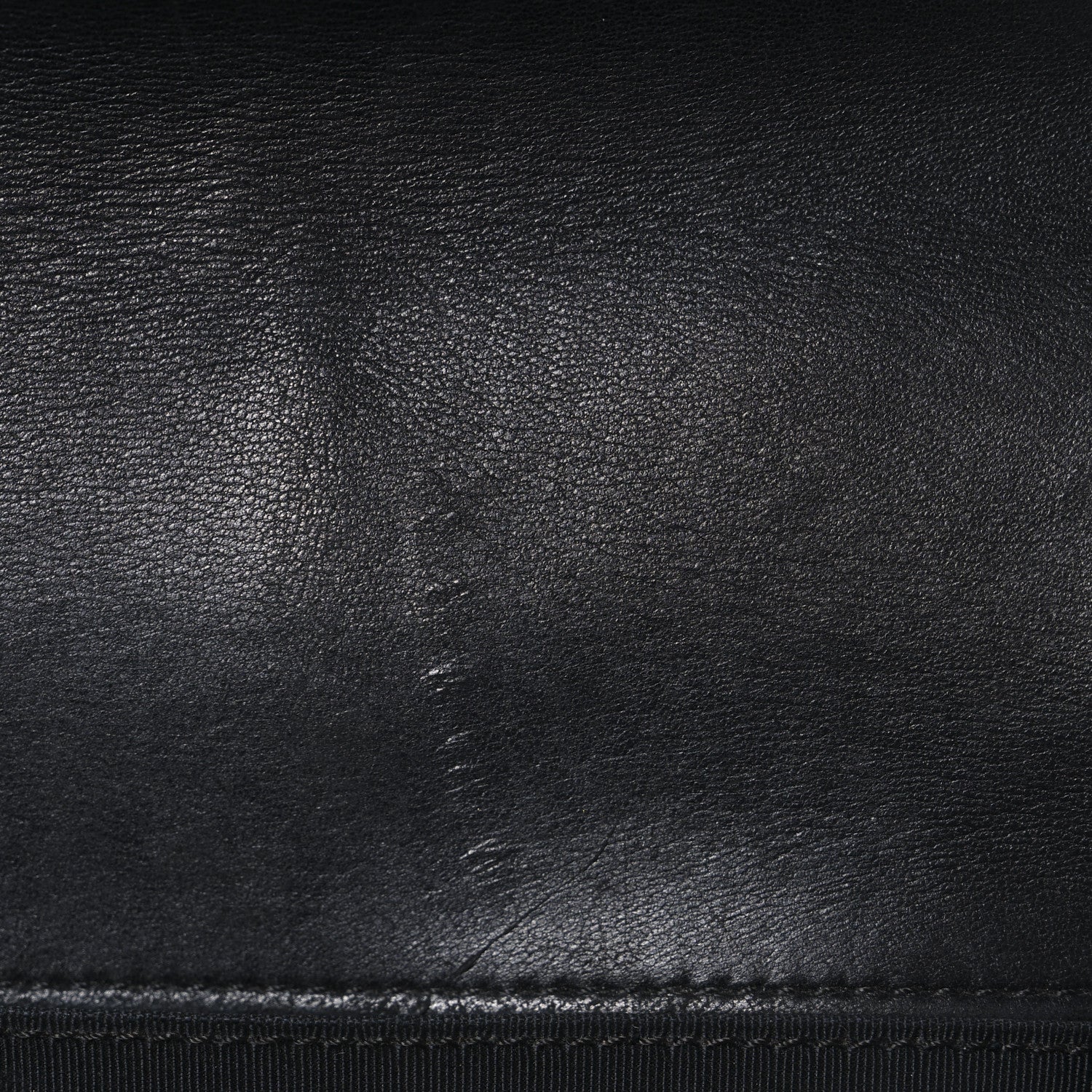 Lambskin Quilted Medium Boy Flap Black