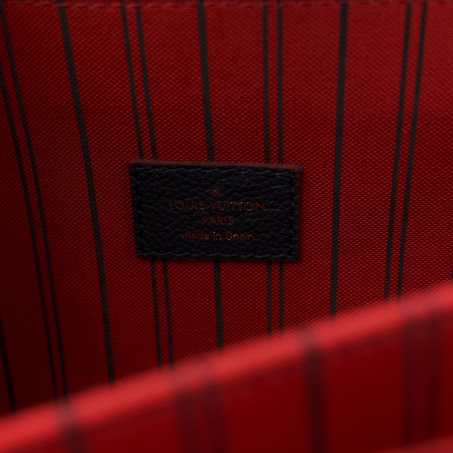 Empreinte Pochette Metis Marine Rouge