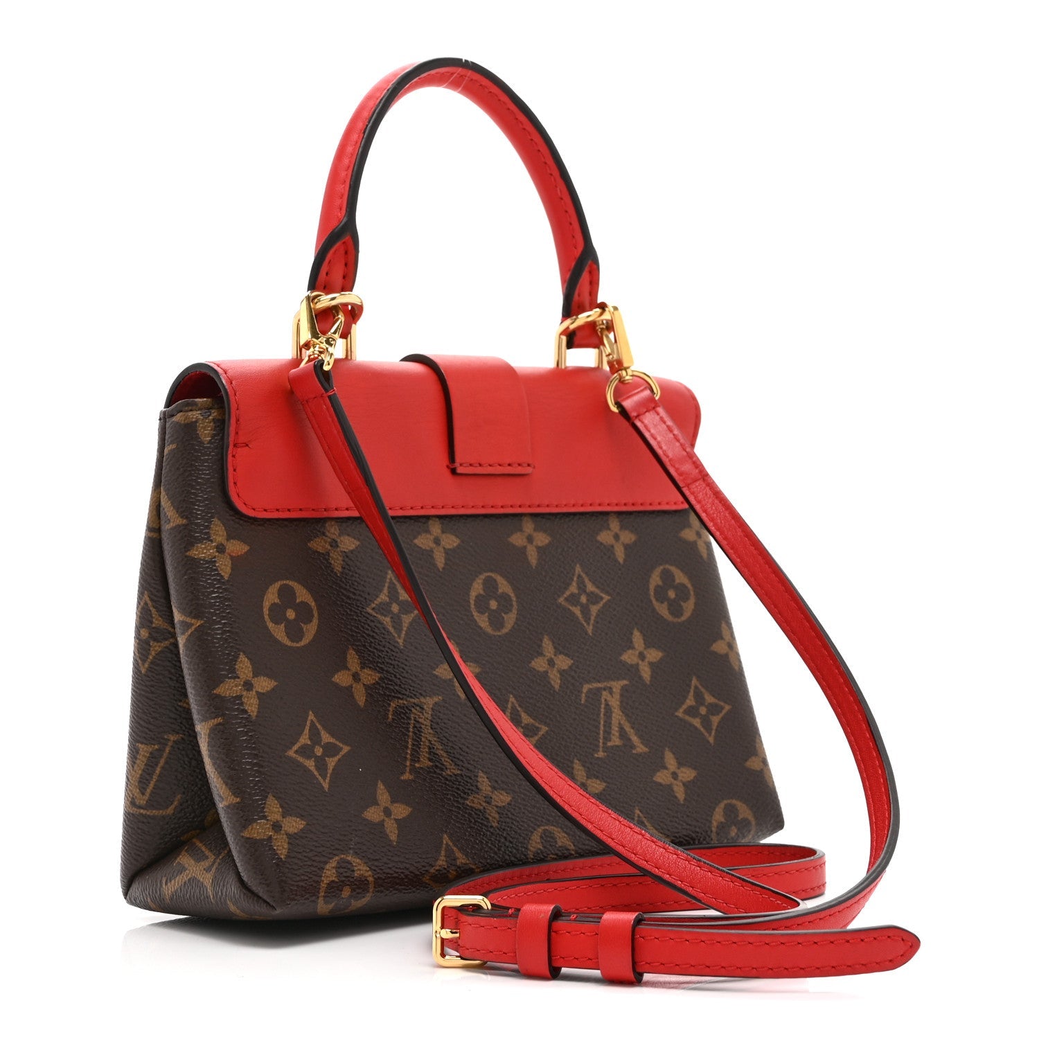Monogram Locky BB Coquelicot