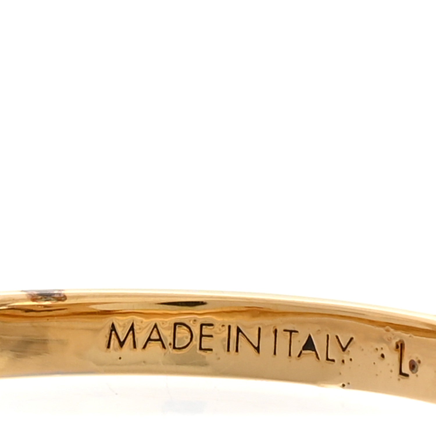 Metal Crystal Iconic Tresor Ring L Gold