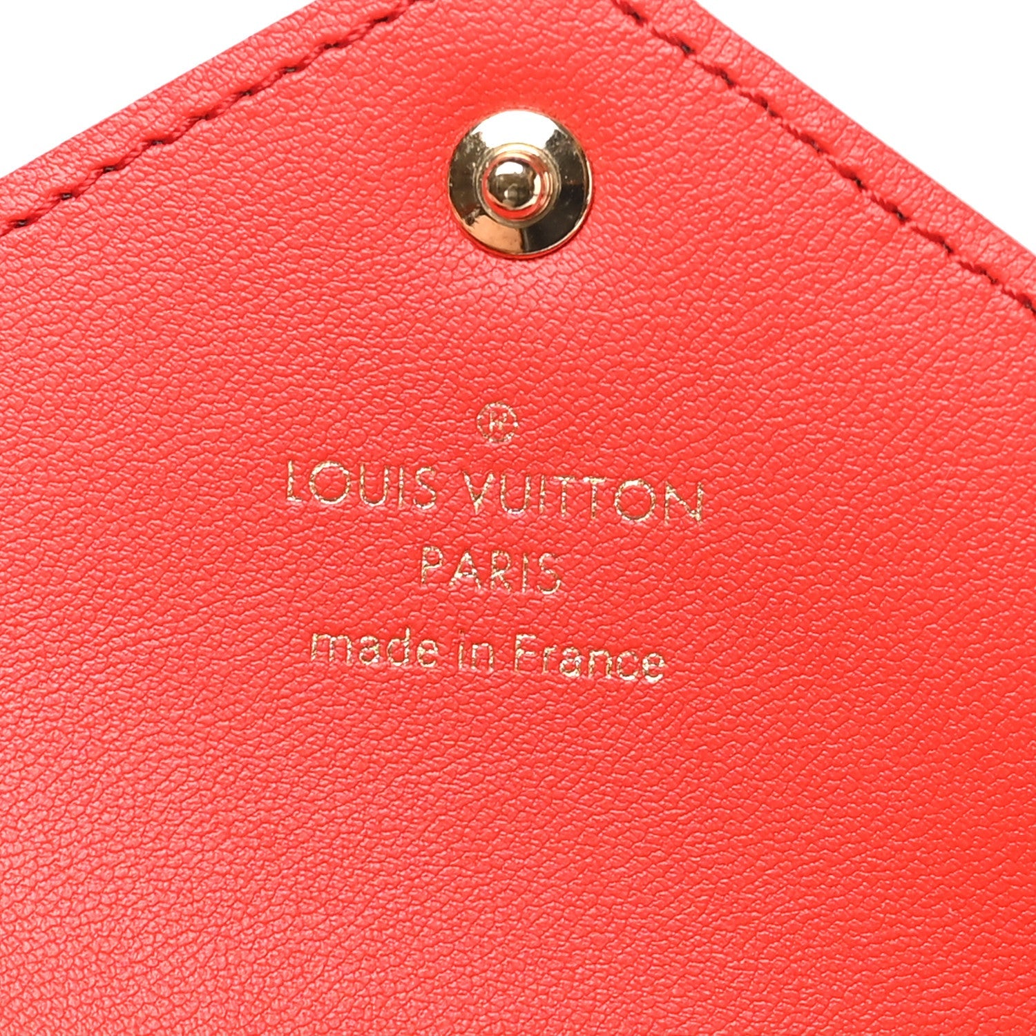 Monogram Medium Kirigami Pochette Insert Coquelicot