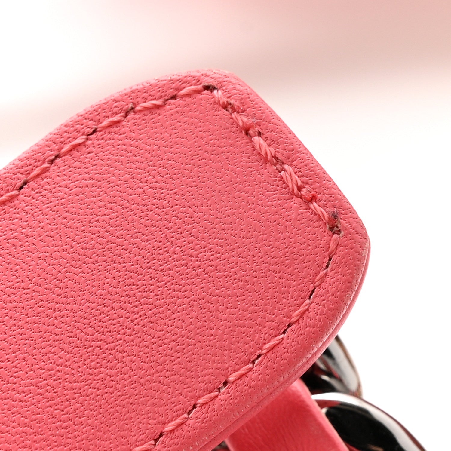 Sequin Quilted Medium Chanel 19 Flap Coral