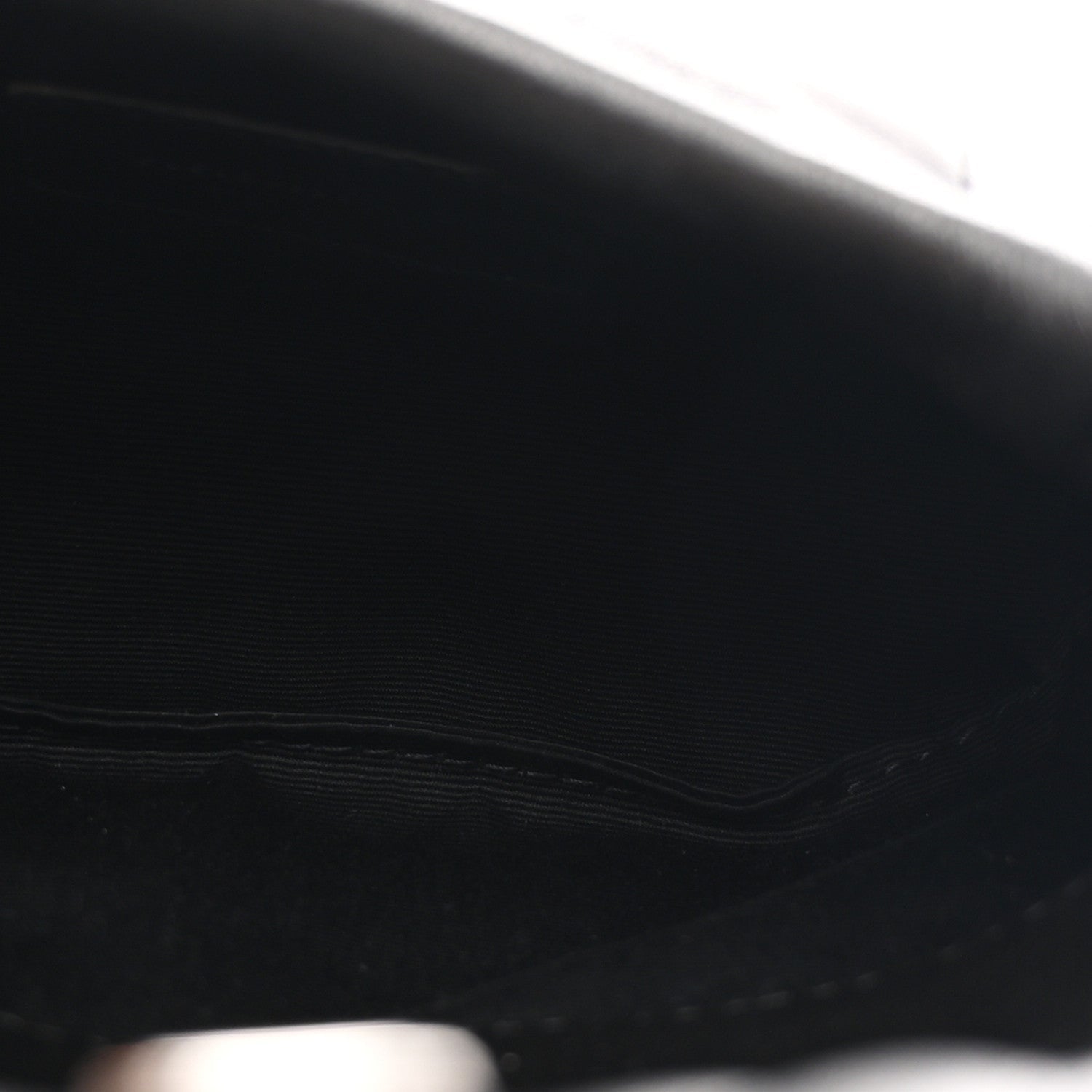 Lambskin Monogram Loulou Puffer Pouch Clutch Black