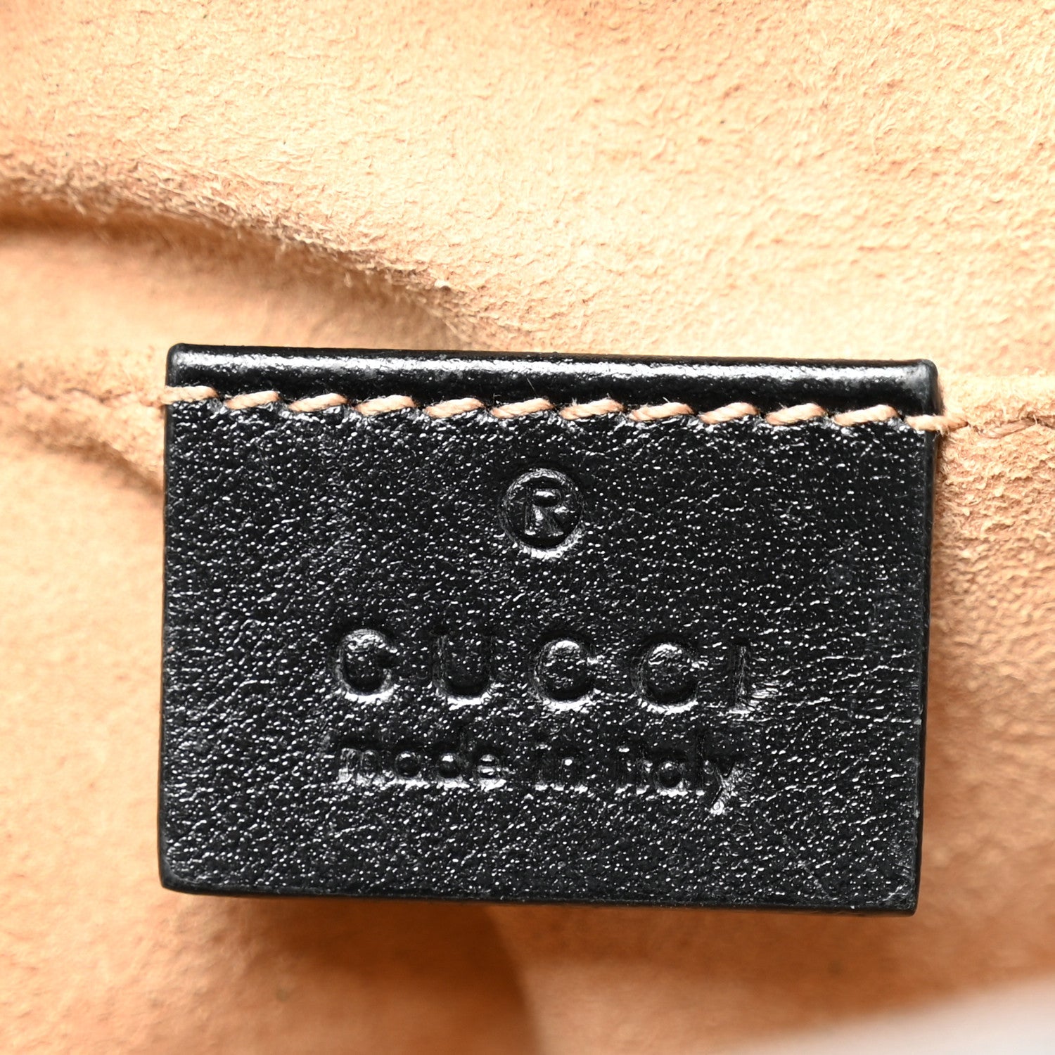 Calfskin Matelasse Small GG Marmont Chain Shoulder Bag Black