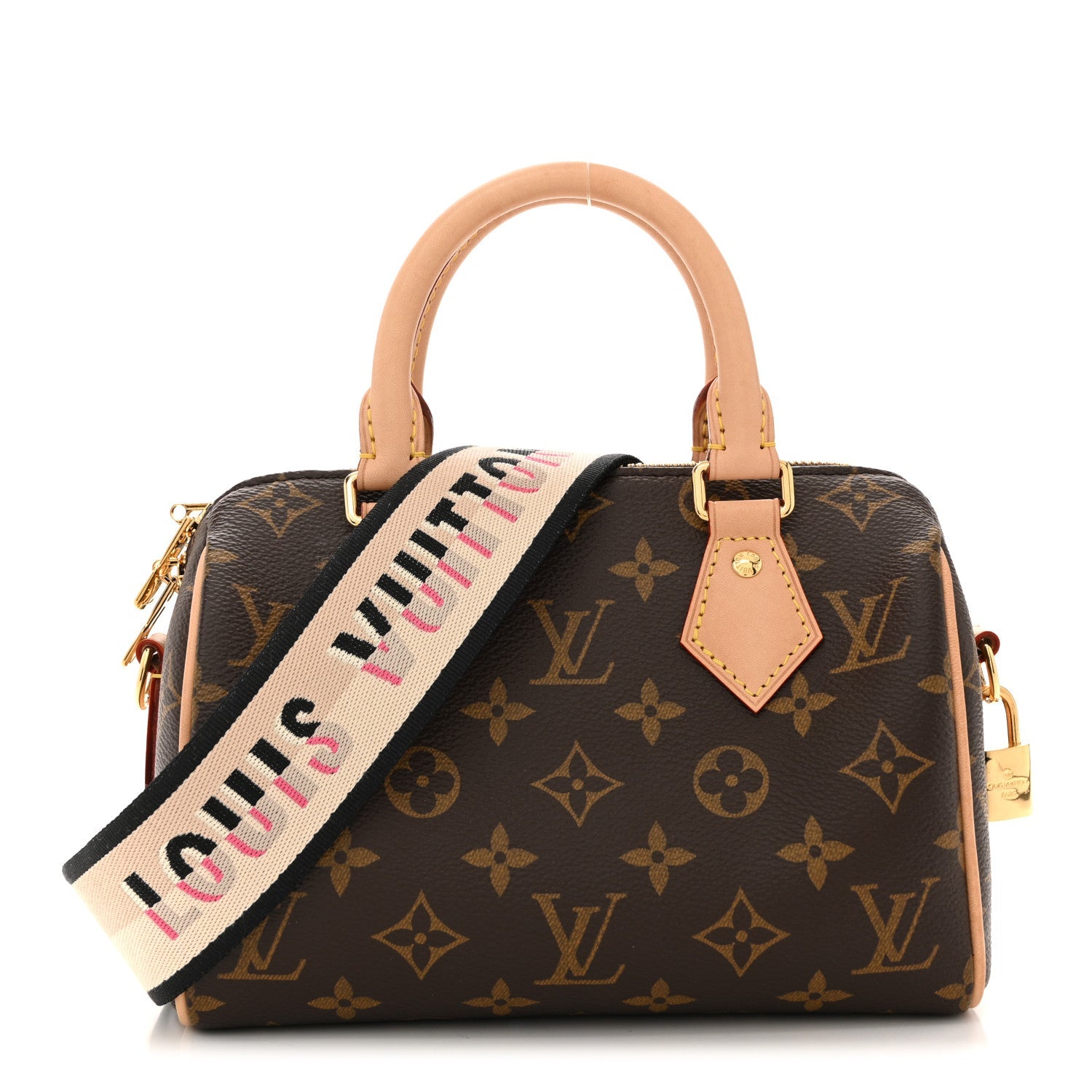 Monogram Speedy Bandouliere 20 Black