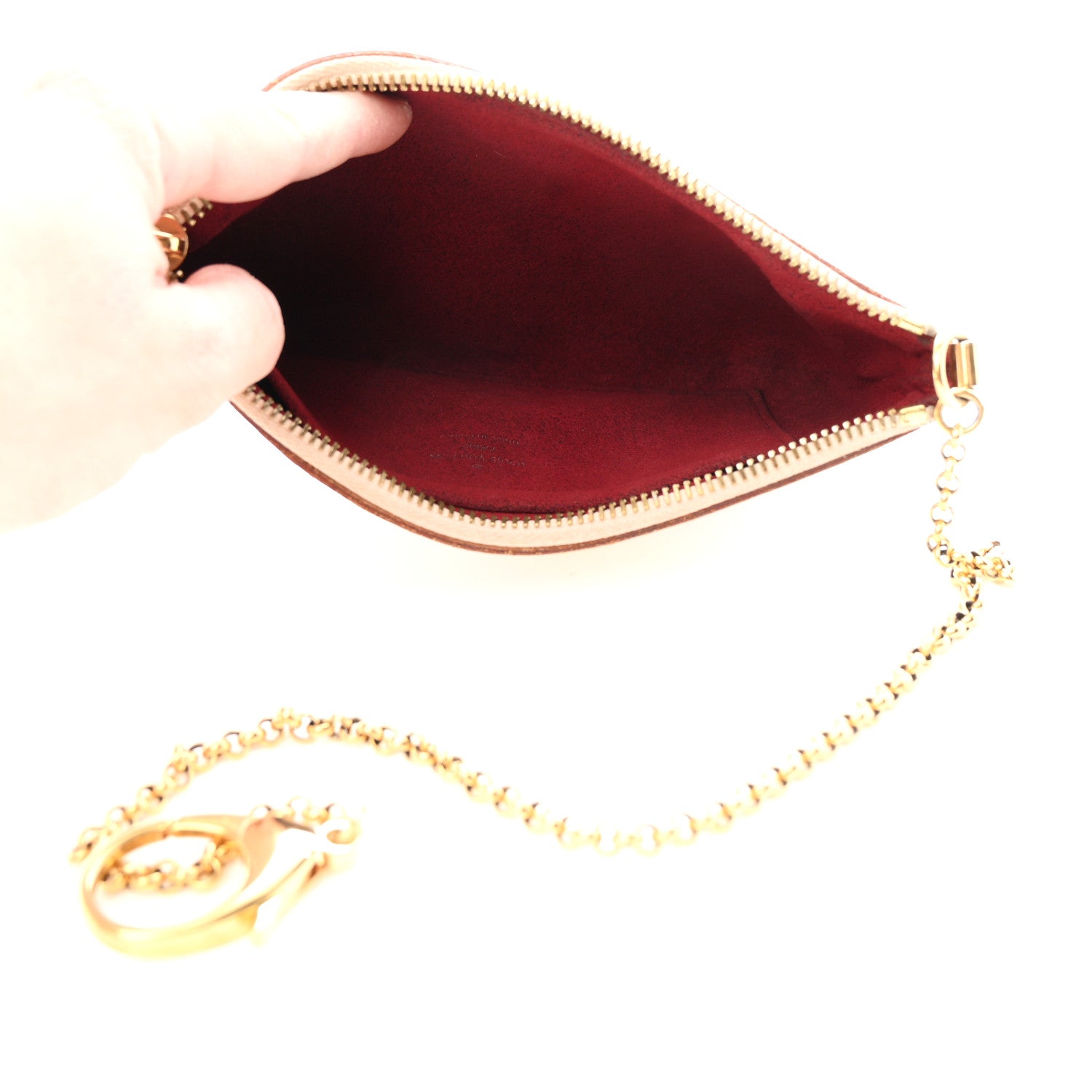 Monogram Multicolor Pochette Milla MM White
