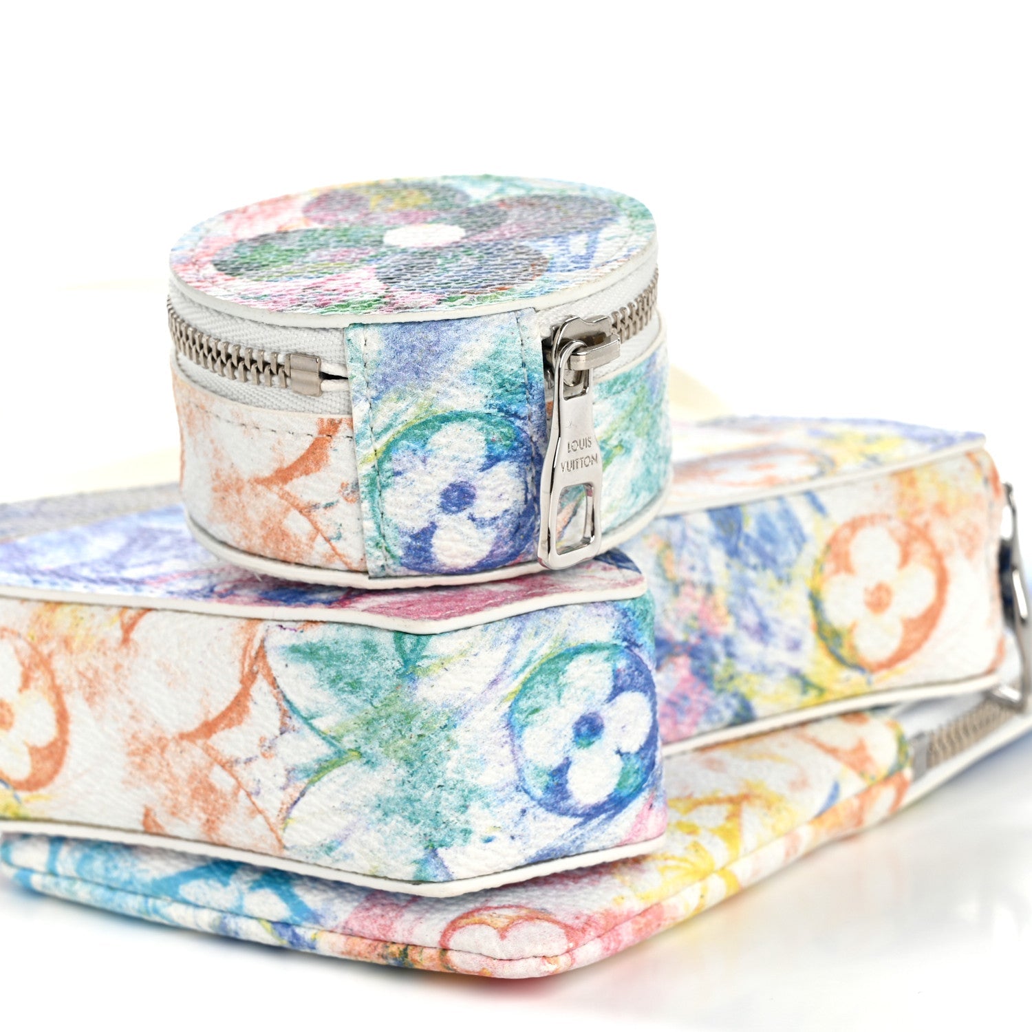Monogram Pastel Colors LV Block