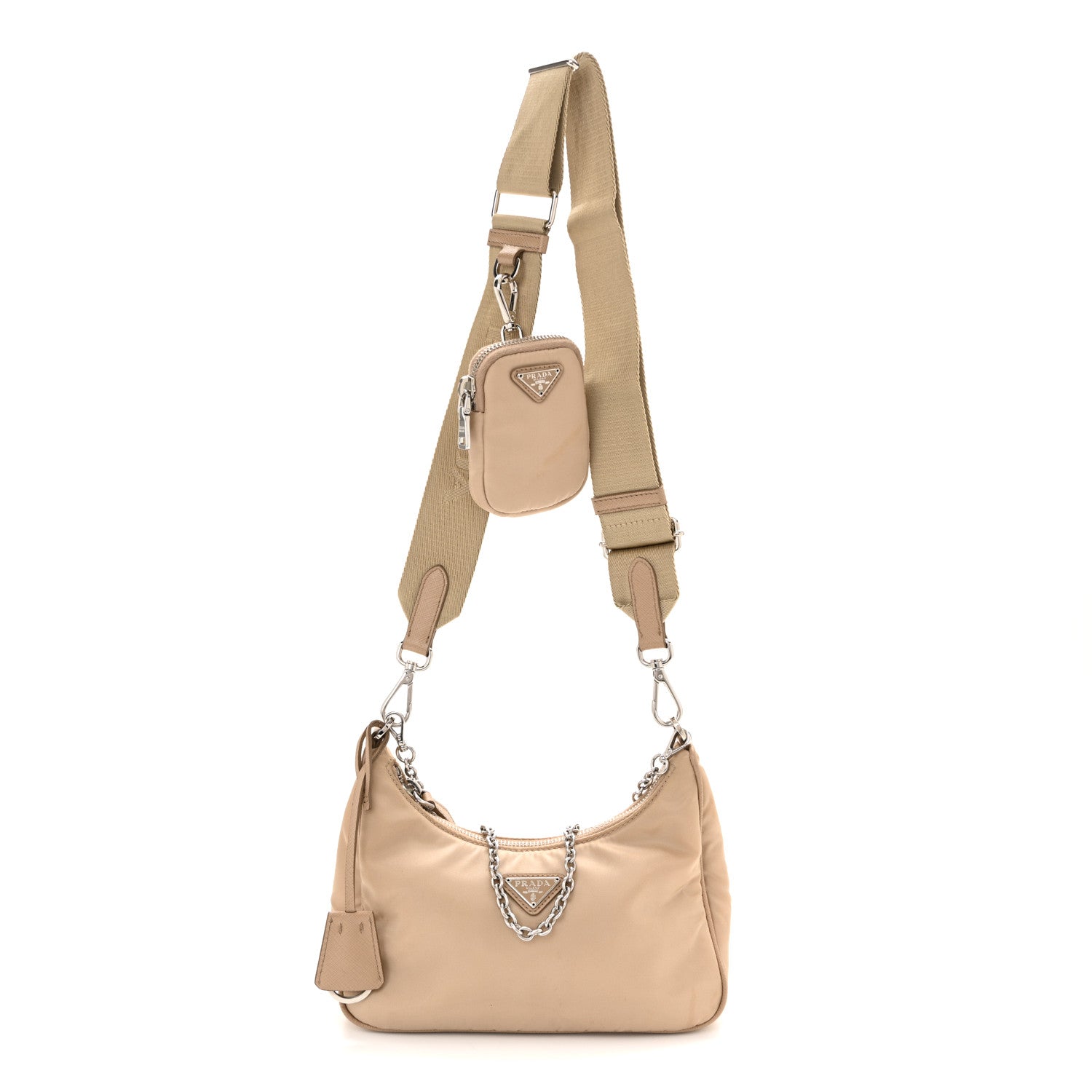 Nylon Re-Edition 2005 Shoulder Bag Cammeo