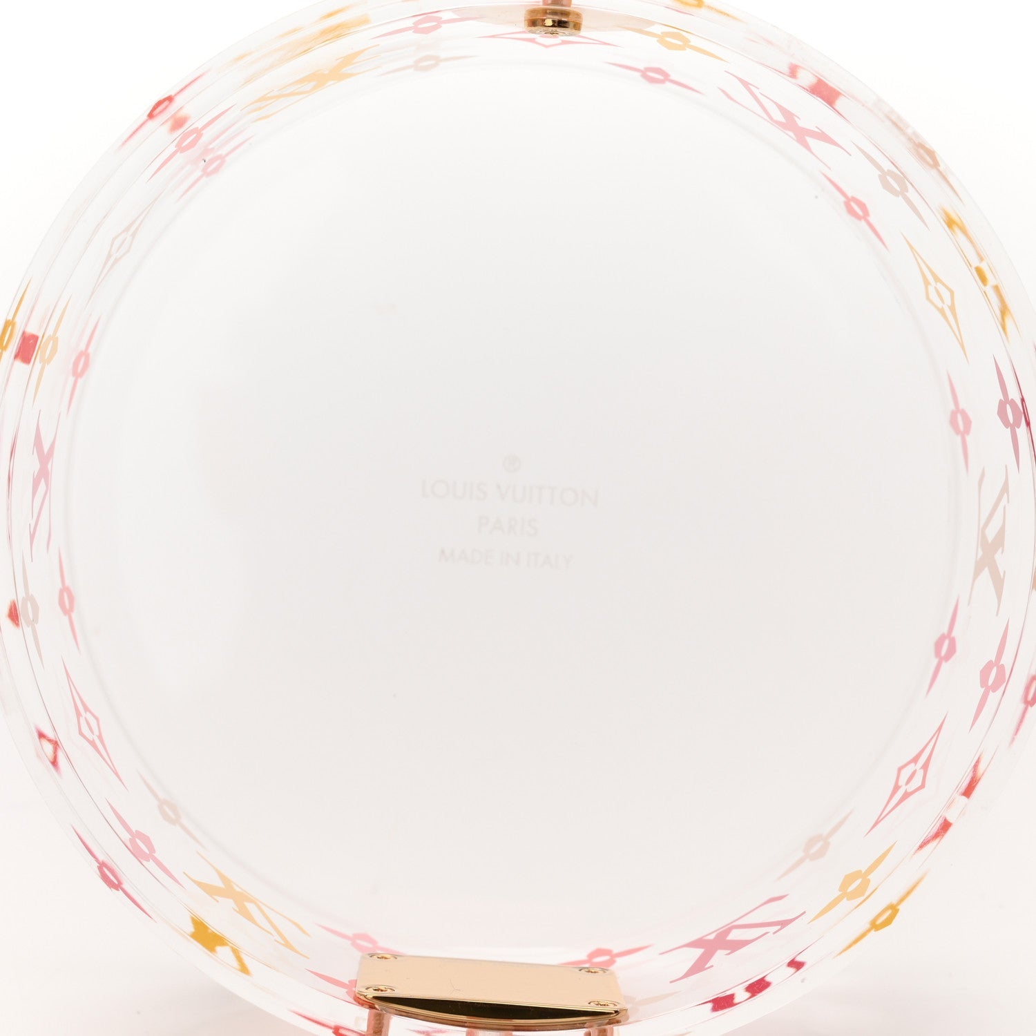 Transparent Plexiglass Box Scott Yellow
