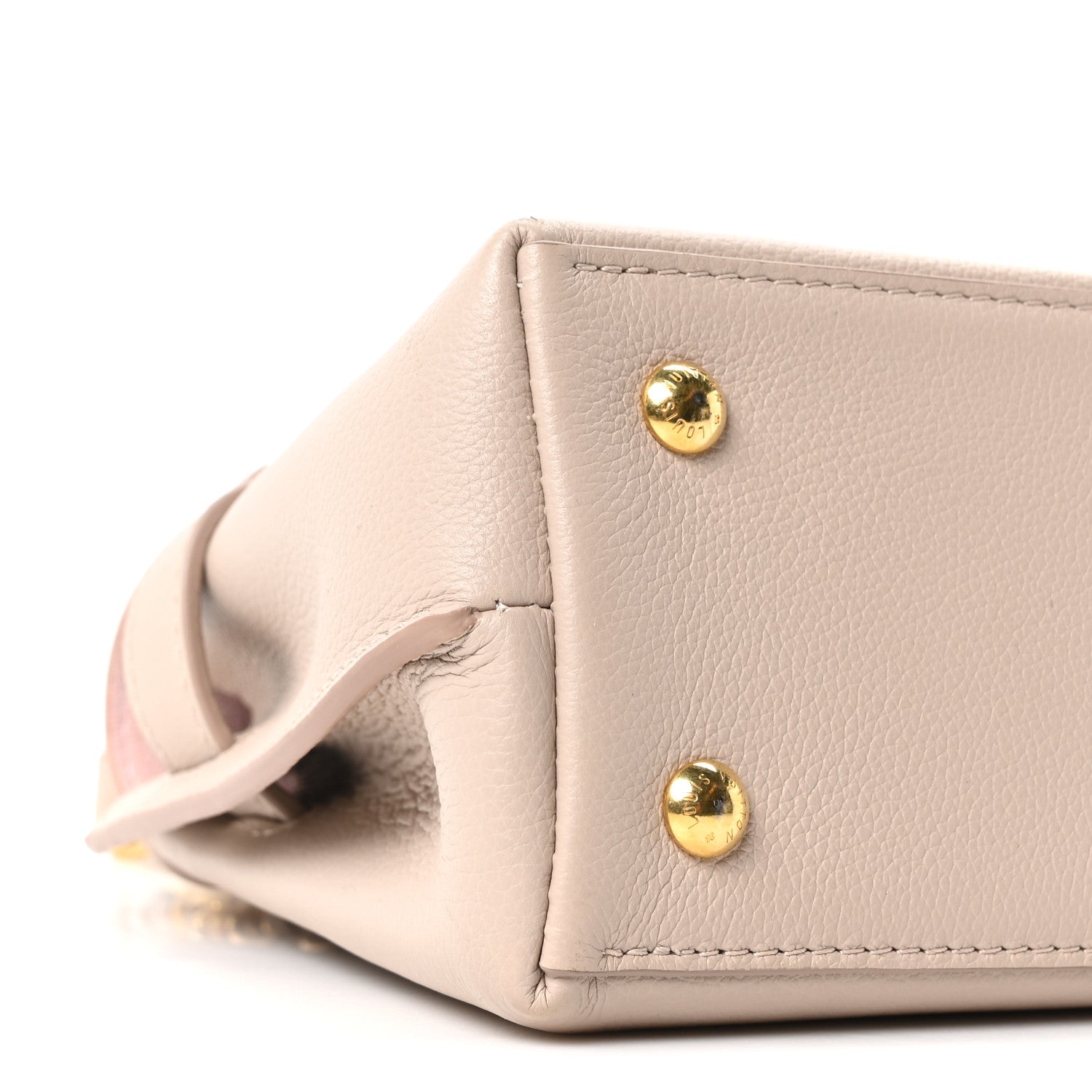 Soft Calfskin Mini Lockme Ever Greige