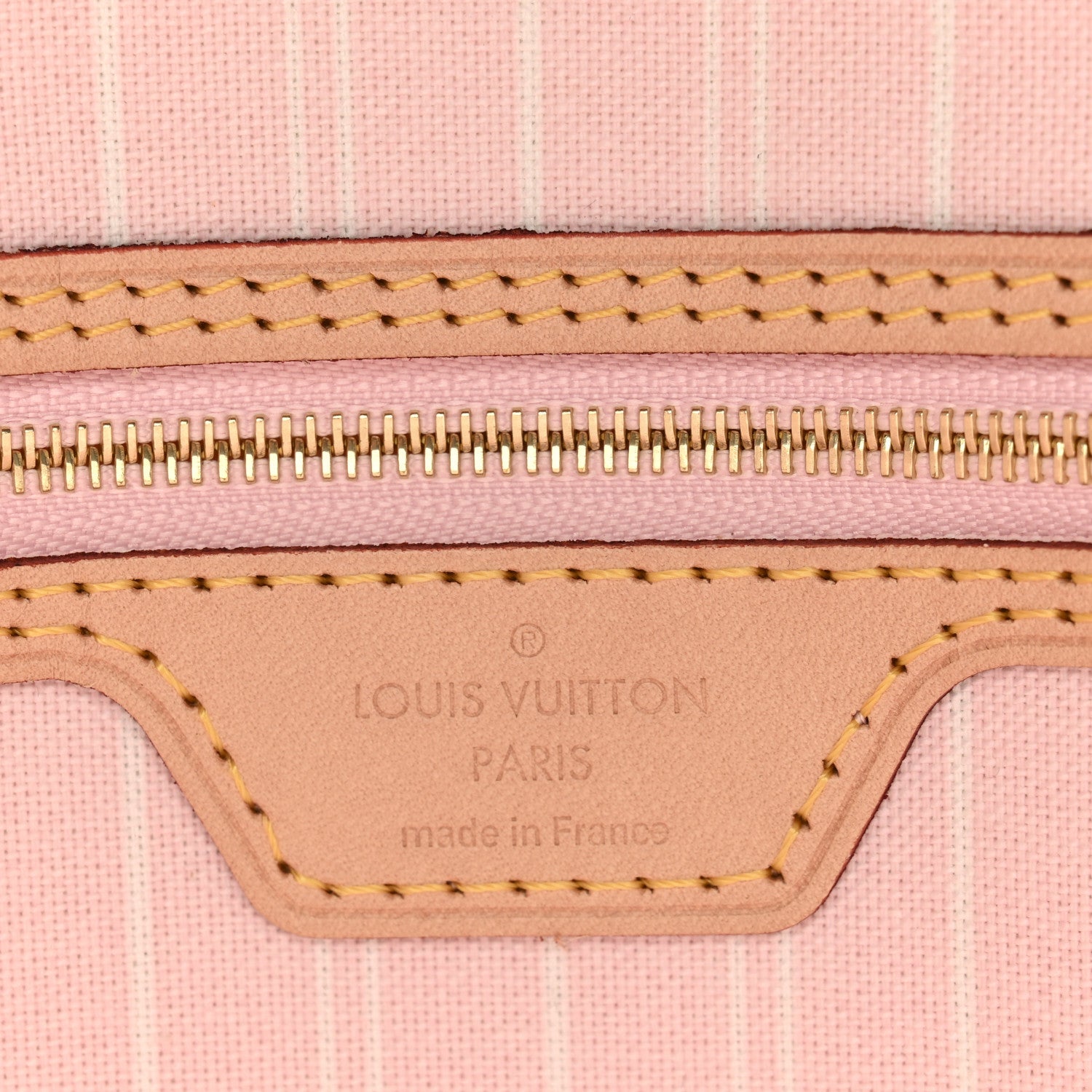 Monogram Giant By The Pool Neverfull MM Light Pink