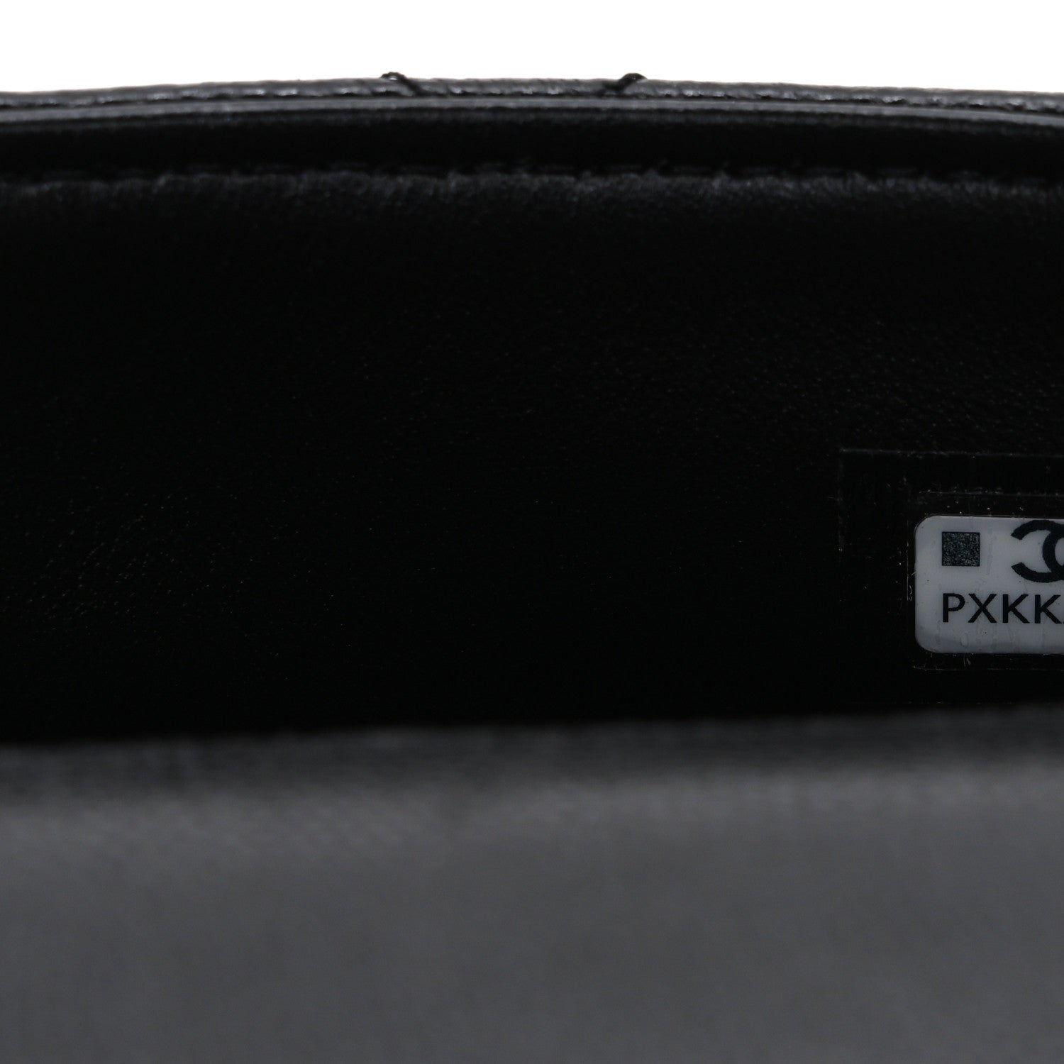 Caviar Quilted Coco Handle Clutch With Chain Black