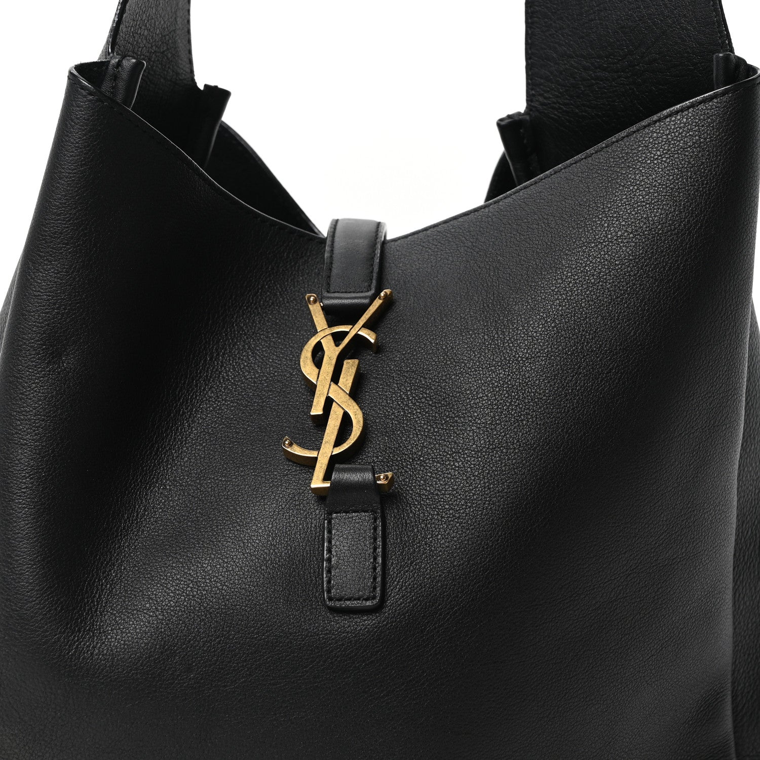 Smooth Calfskin Large Le 5 A 7 Soft Hobo Black