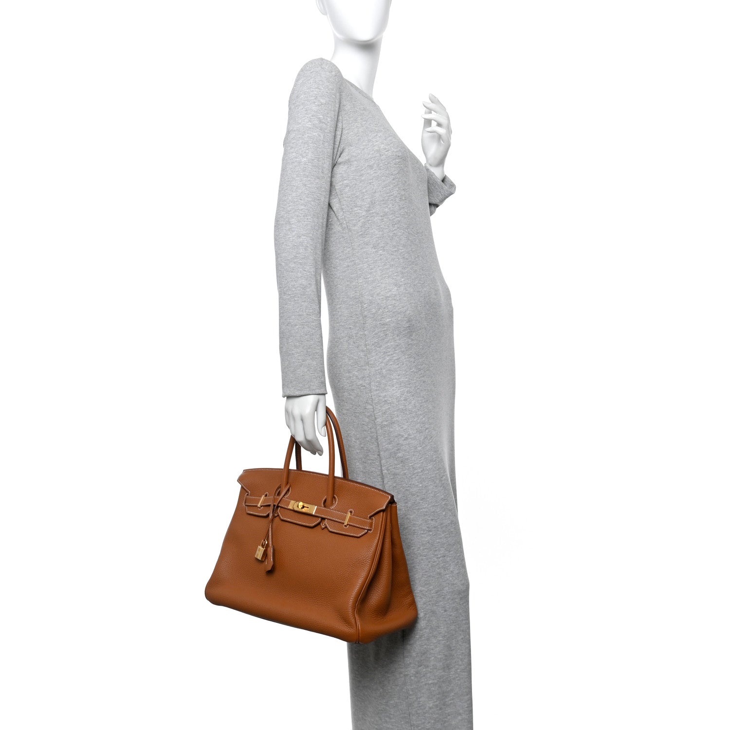 Togo Birkin 35 Gold