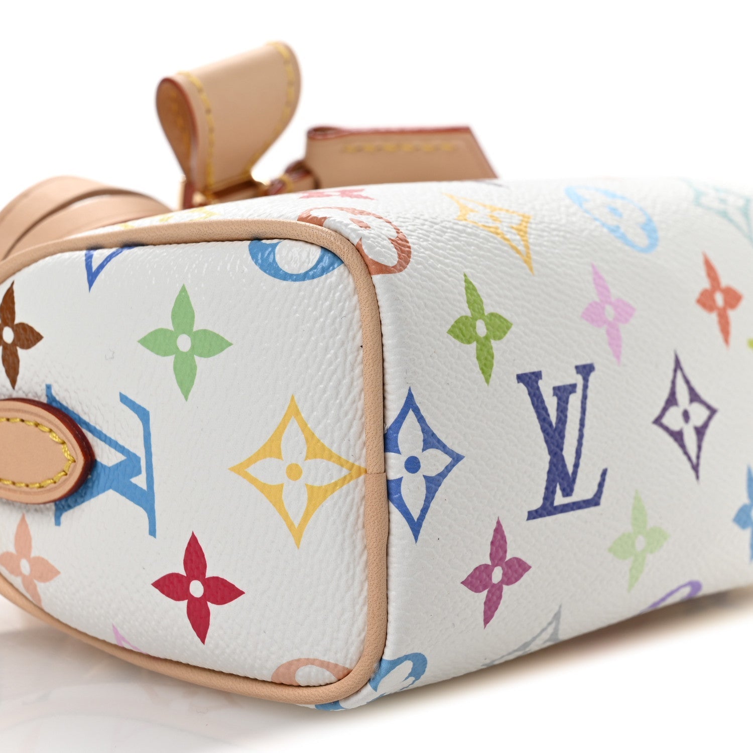 LV X TM Monogram Multicolor Nano Speedy White