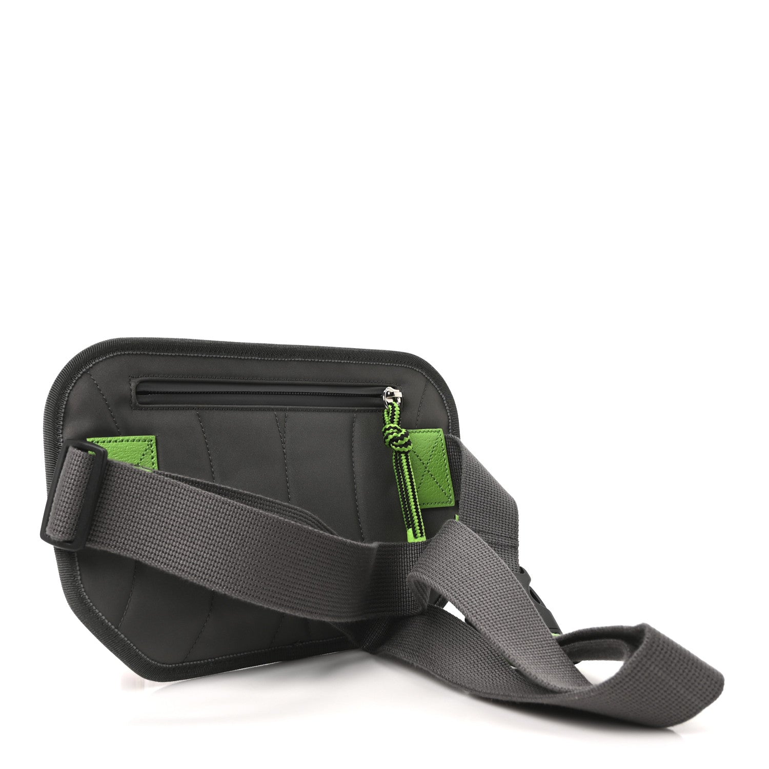Jersey GG Monogram All Over Sporty Belt Bag Green Grey Multicolor