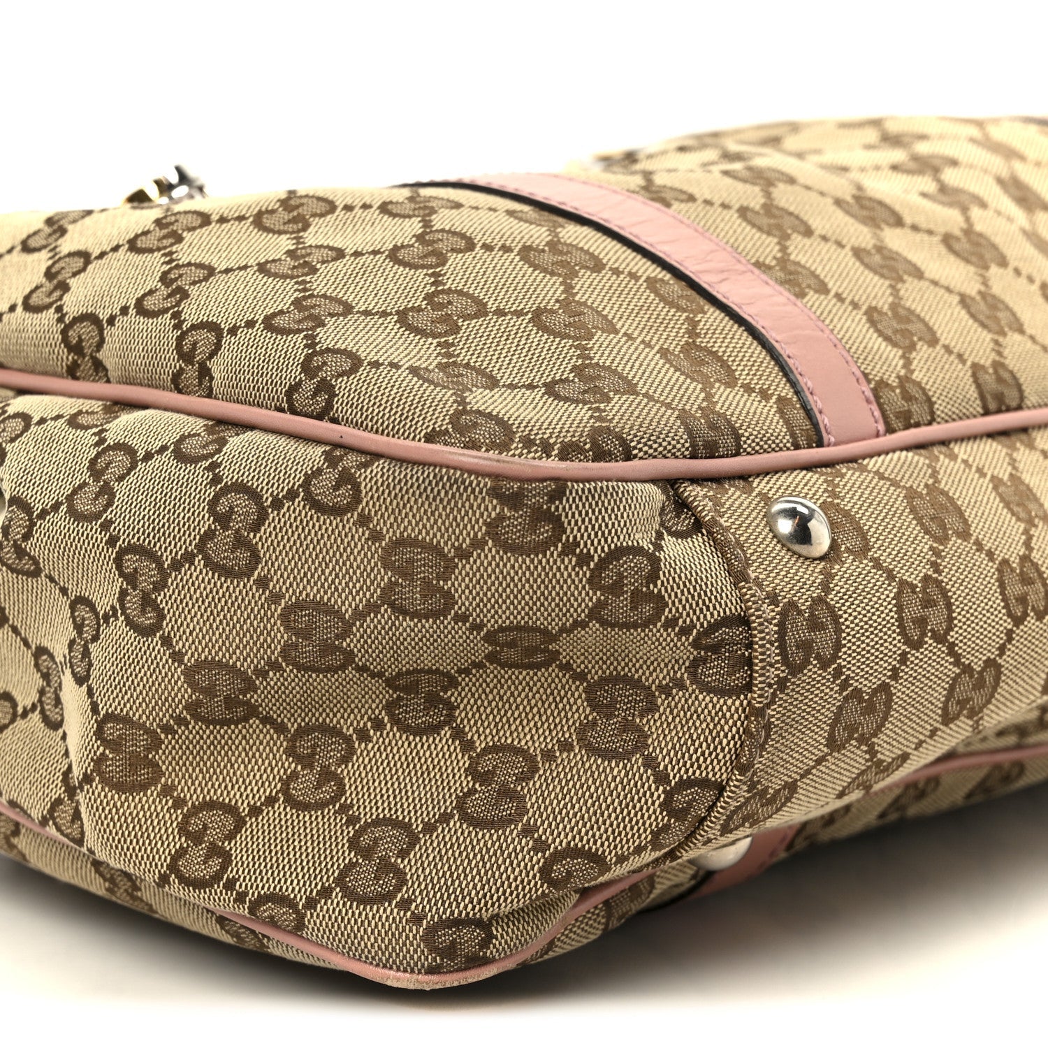 Monogram Medium Twins Tote Pink