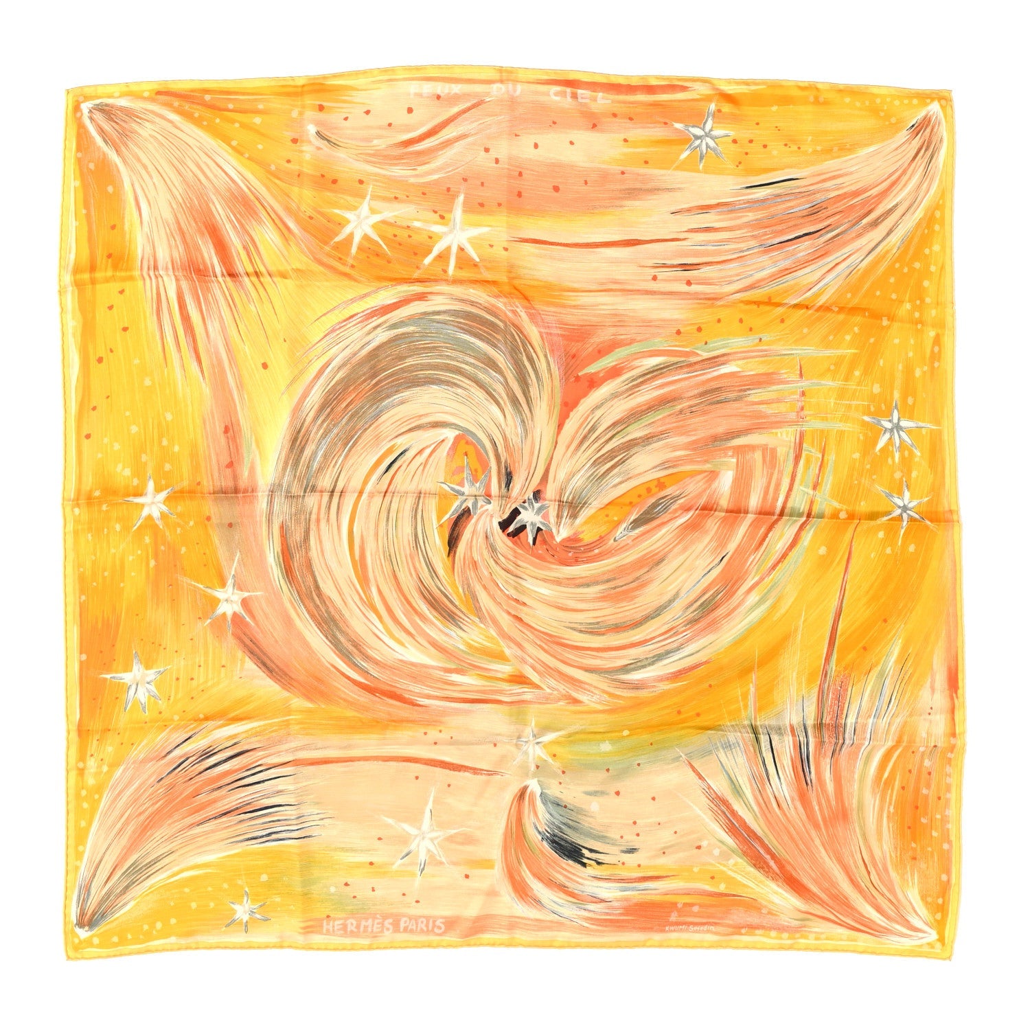Silk Feux Du Ciel Scarf 90