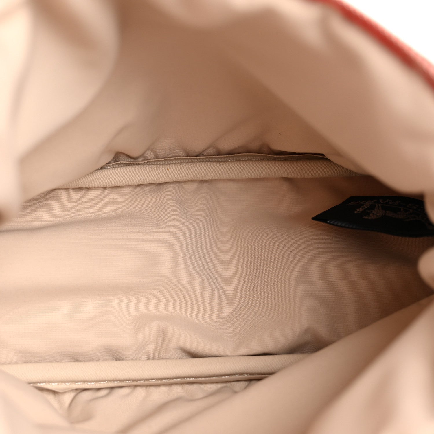 Cotton Canvas Mini Bolide Travel Cosmetic Pouch Feu